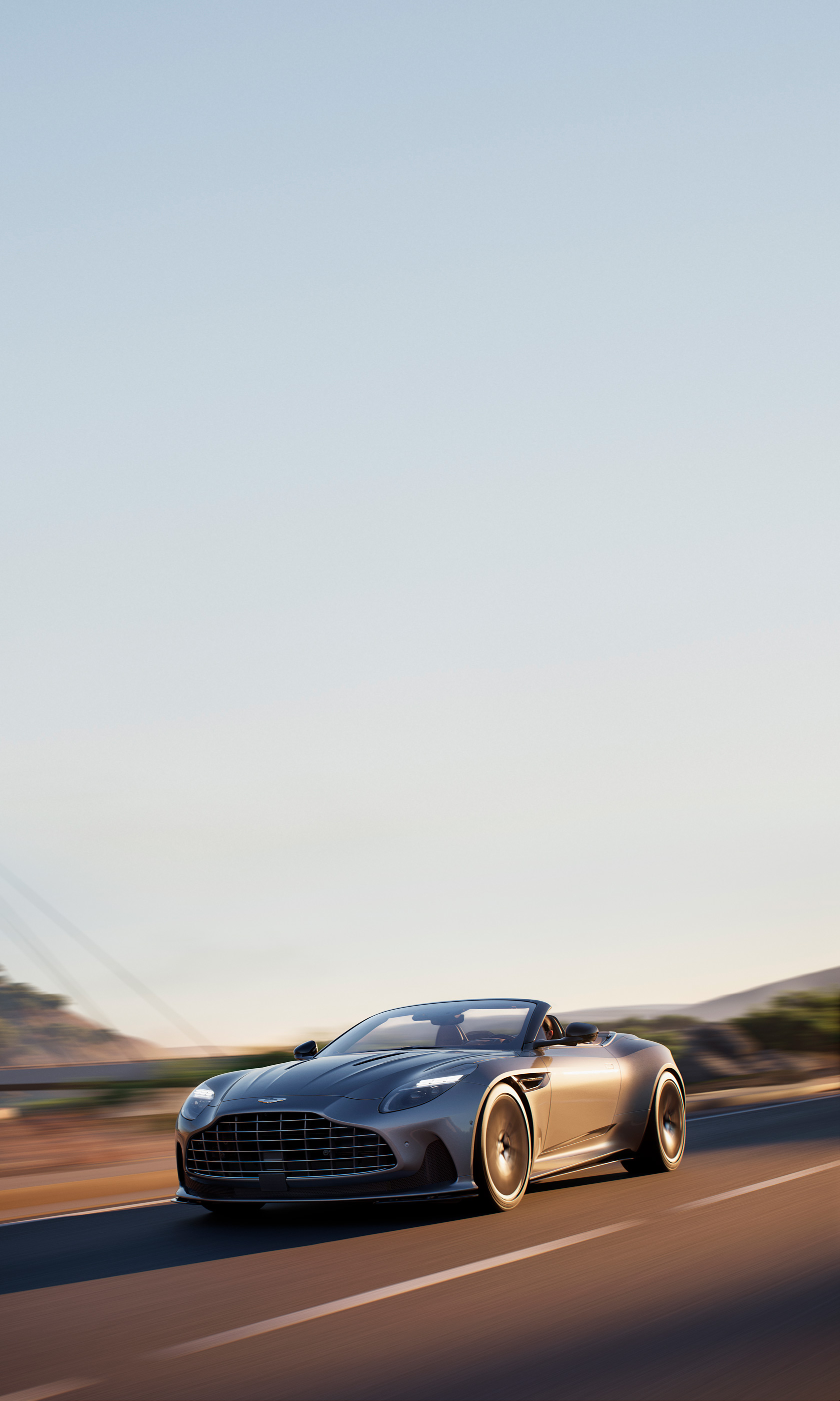  2024 Aston Martin DB12 Volante Wallpaper.