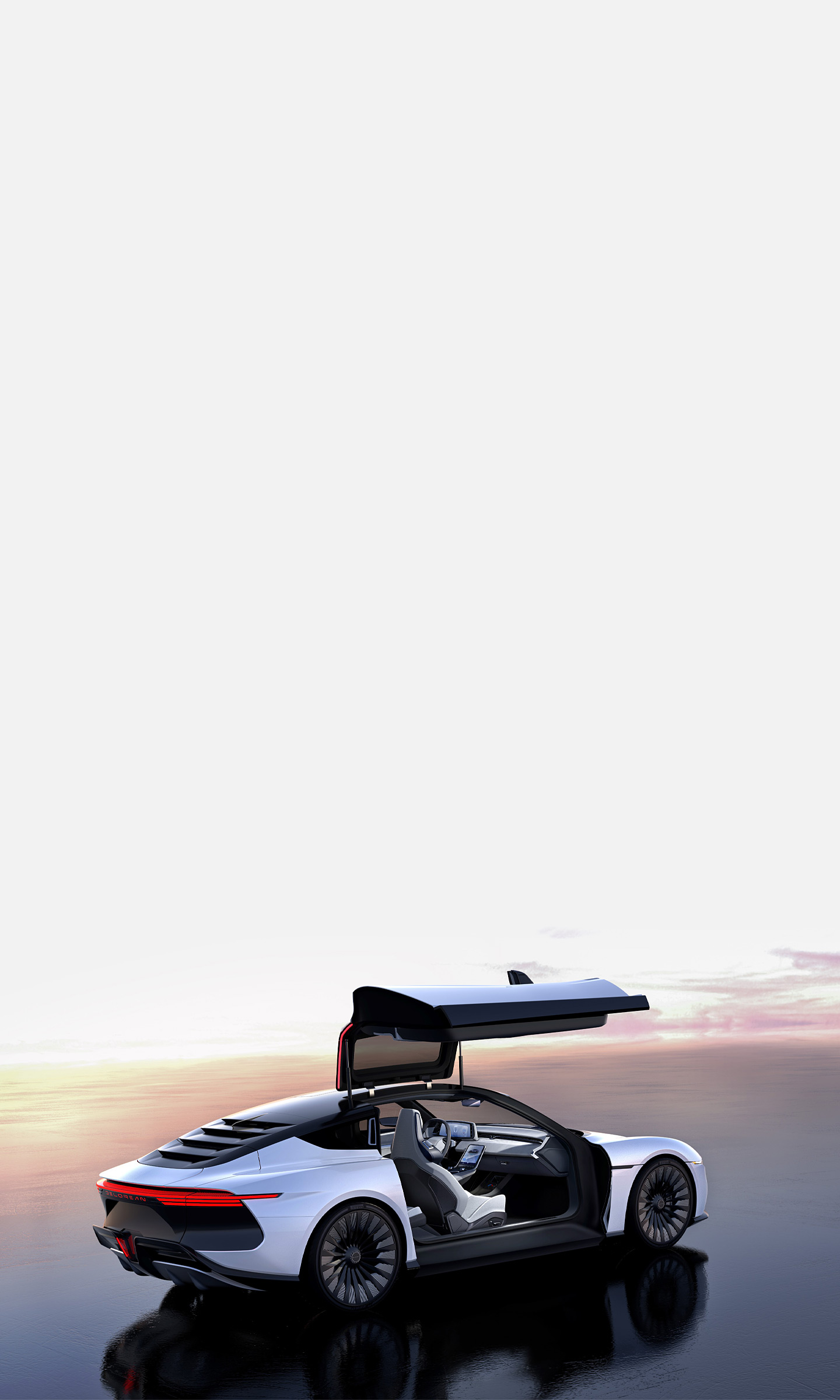  2022 DeLorean Alpha 5 Concept Wallpaper.
