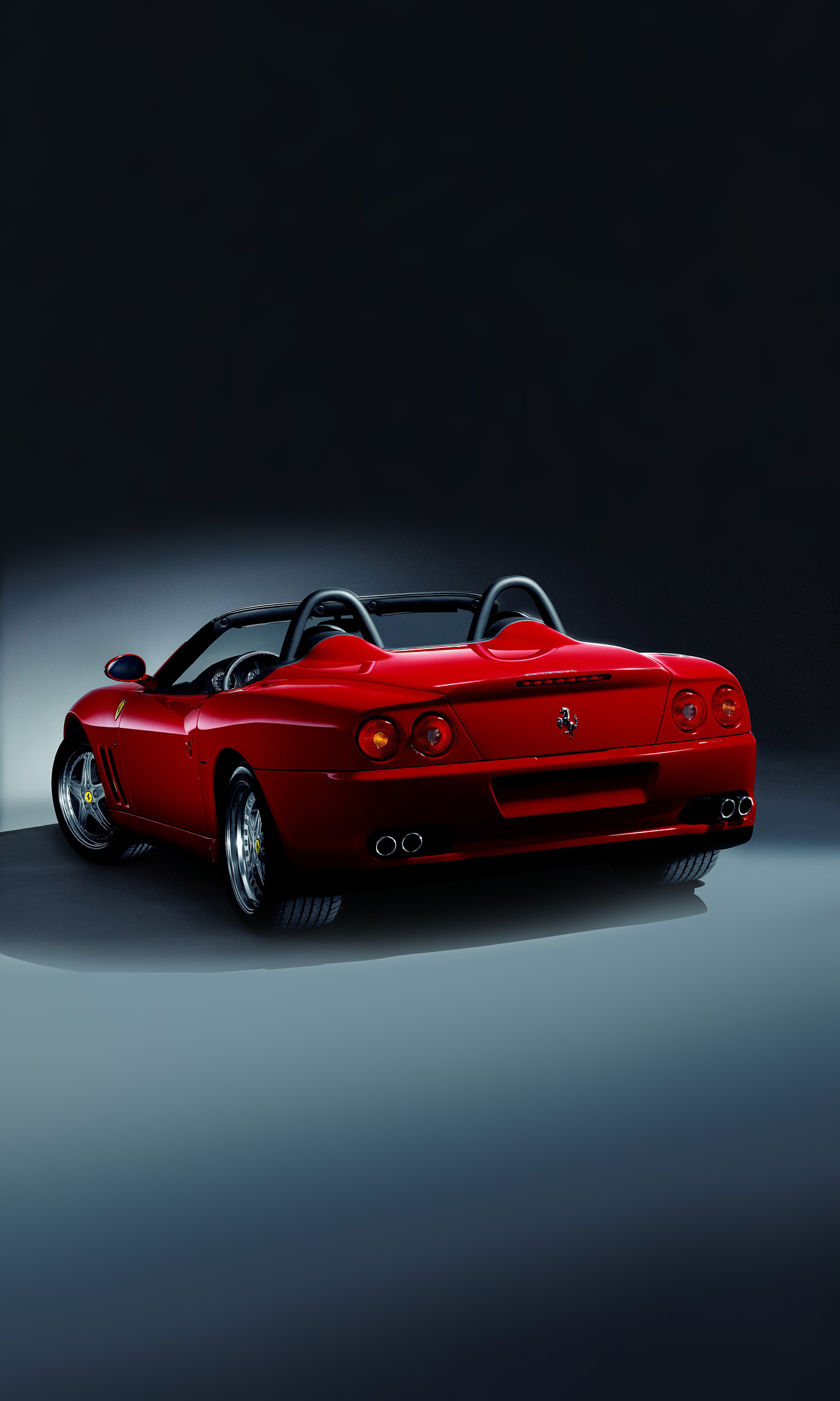  2001 Ferrari 550 Barchetta Wallpaper.