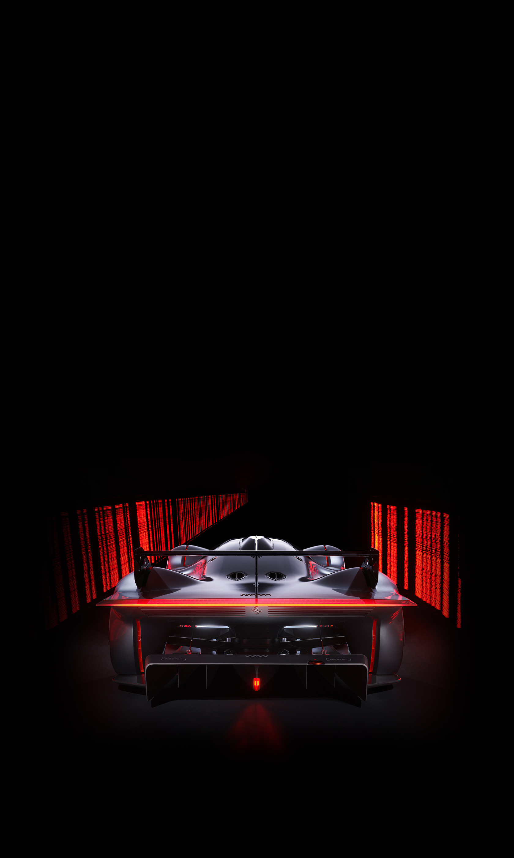  2022 Ferrari Vision Gran Turismo Concept Wallpaper.