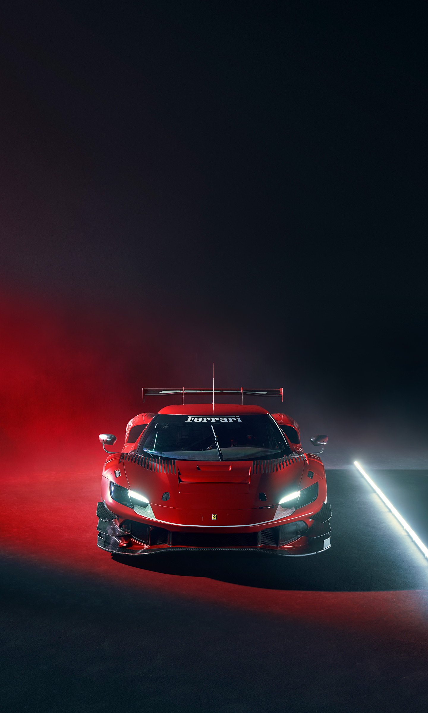  2023 Ferrari 296 GT3 Wallpaper.