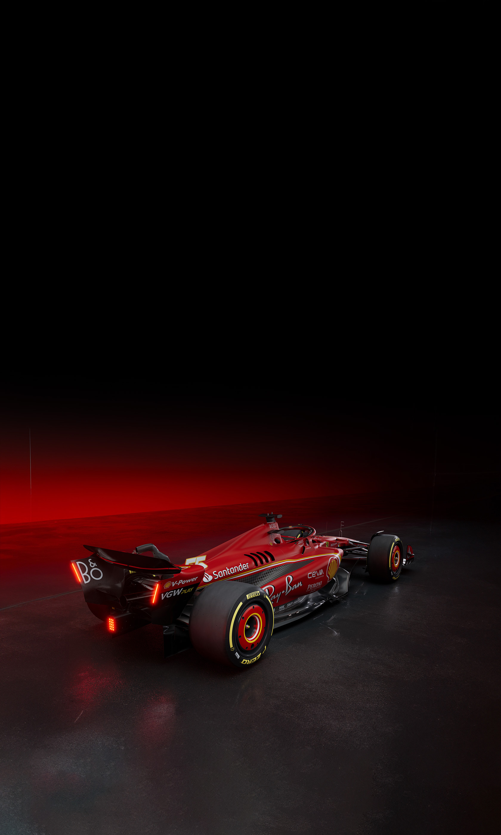  2024 Ferrari SF-24 Wallpaper.