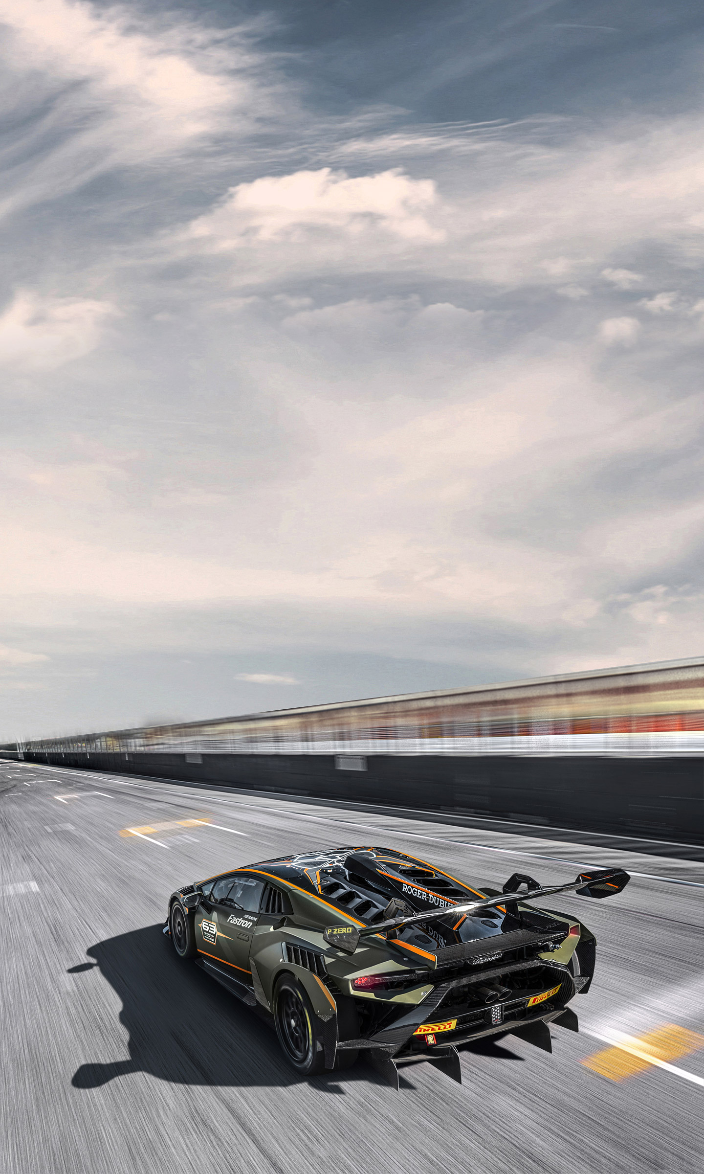  2022 Lamborghini Huracan Super Trofeo EVO2 Wallpaper.