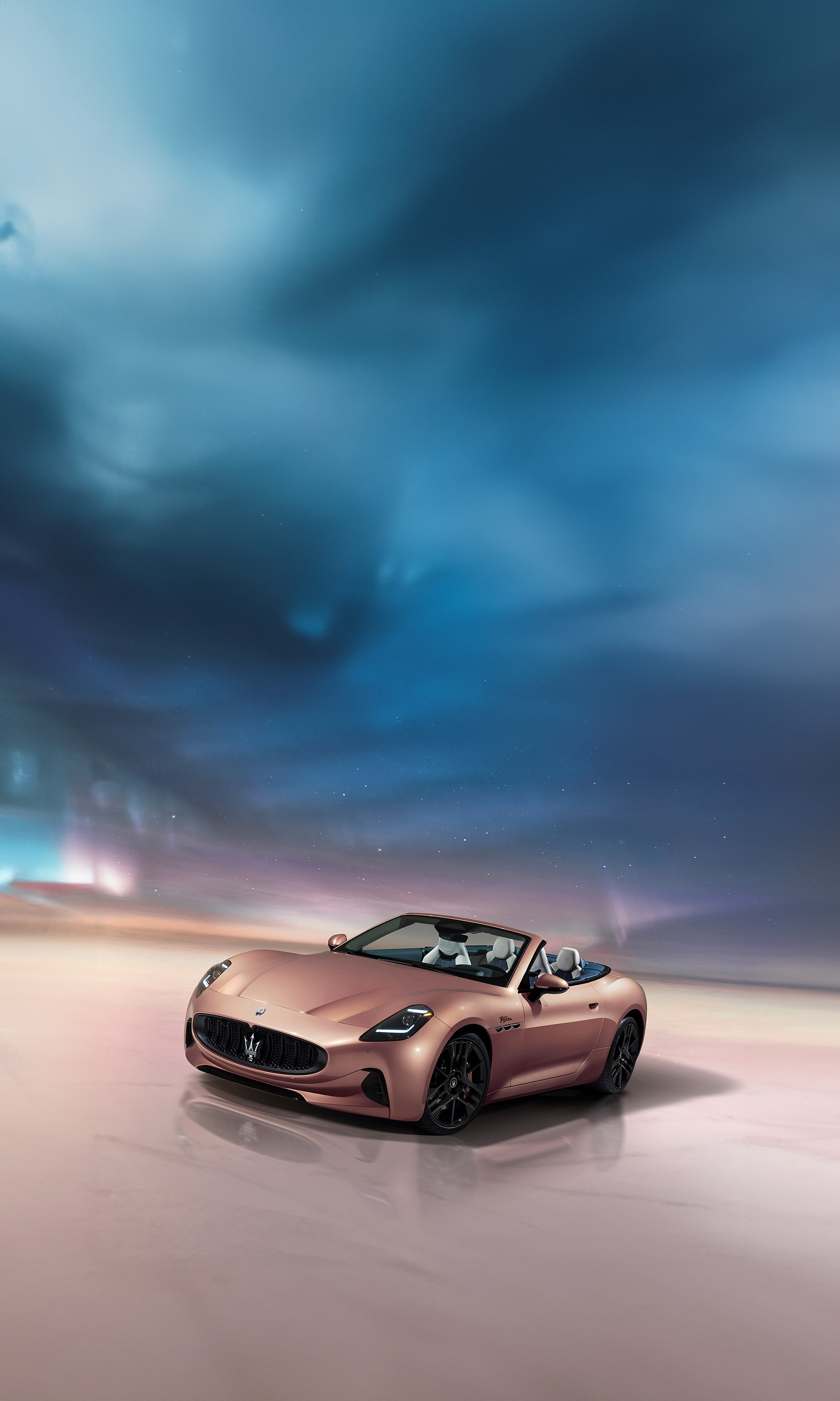  2025 Maserati GranCabrio Folgore Wallpaper.