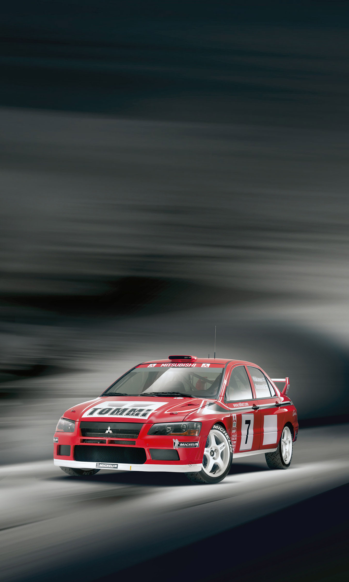  2001 Mitsubishi Evolution VII WRC Wallpaper.