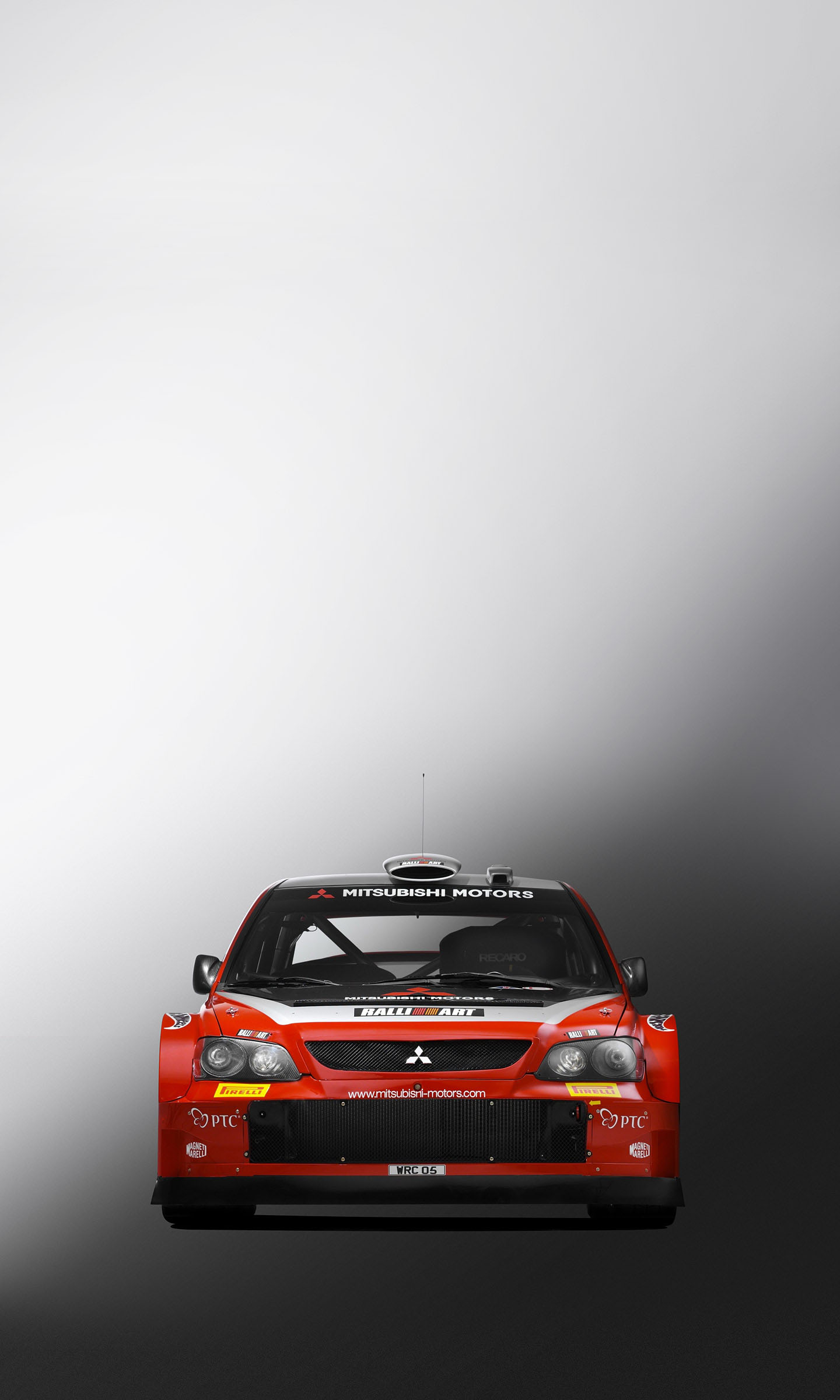  2005 Mitsubishi Lancer WRC05 Wallpaper.