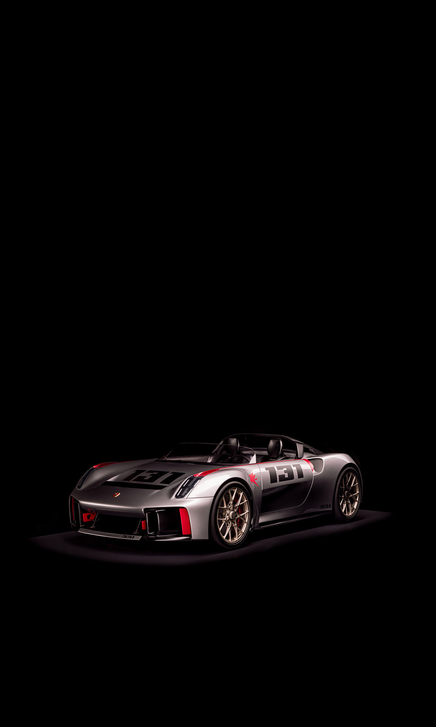  2019 Porsche Vision Spyder Concept Wallpaper.