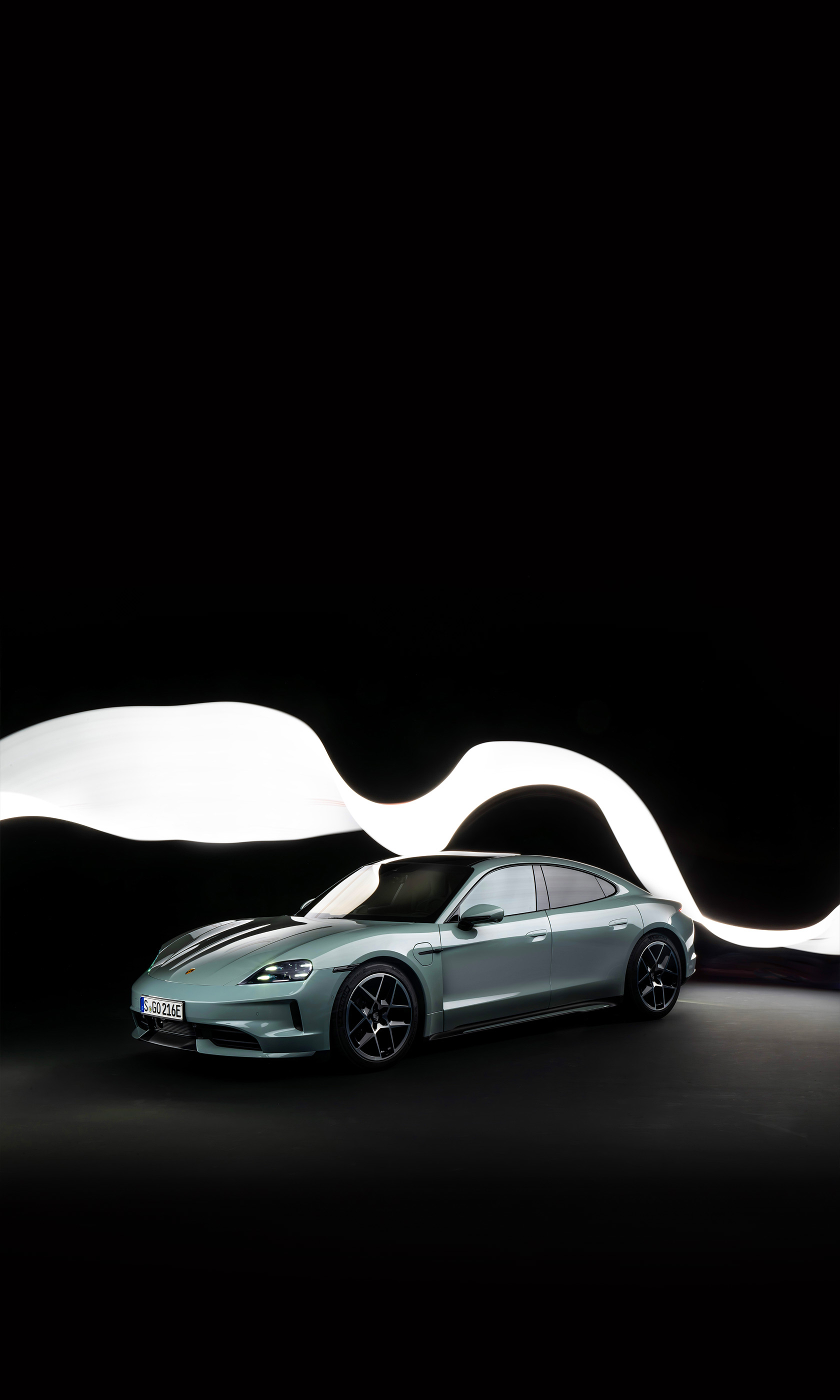  2025 Porsche Taycan Wallpaper.