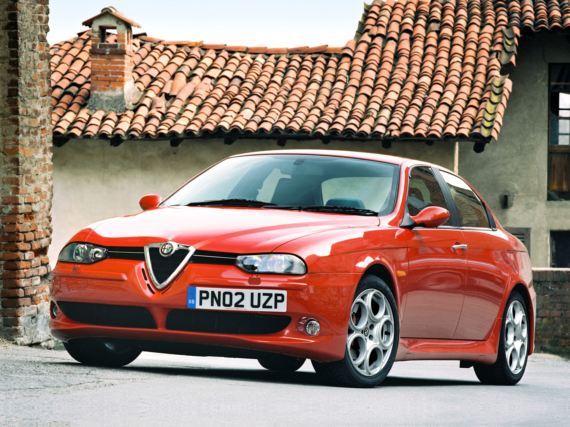  2002 Alfa Romeo 156 GTA Wallpaper.