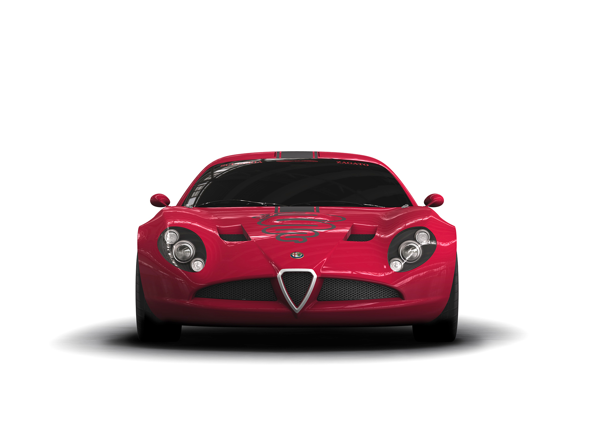 2010 Alfa Romeo TZ3 Zagato Wallpaper.