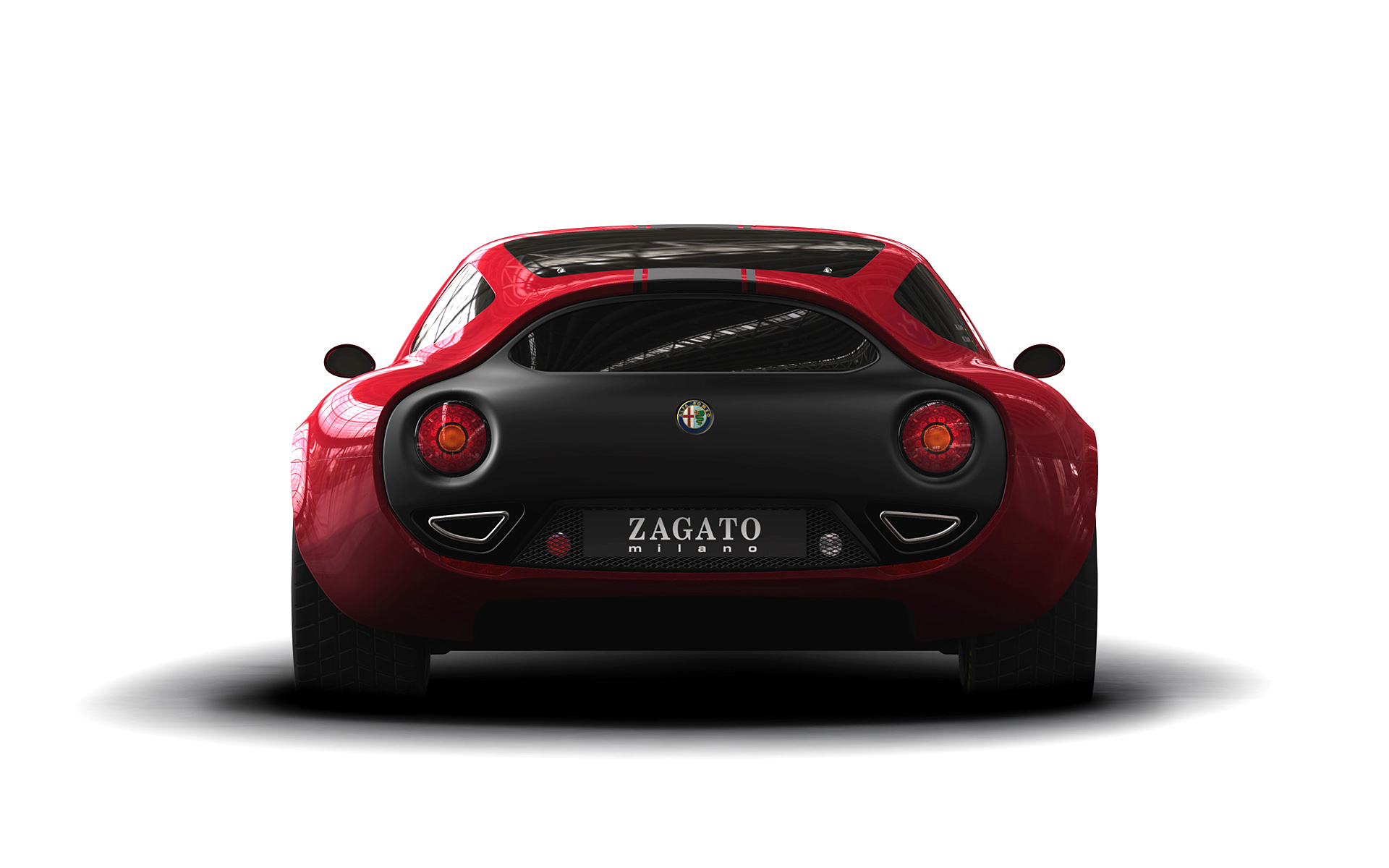  2010 Alfa Romeo TZ3 Zagato Wallpaper.