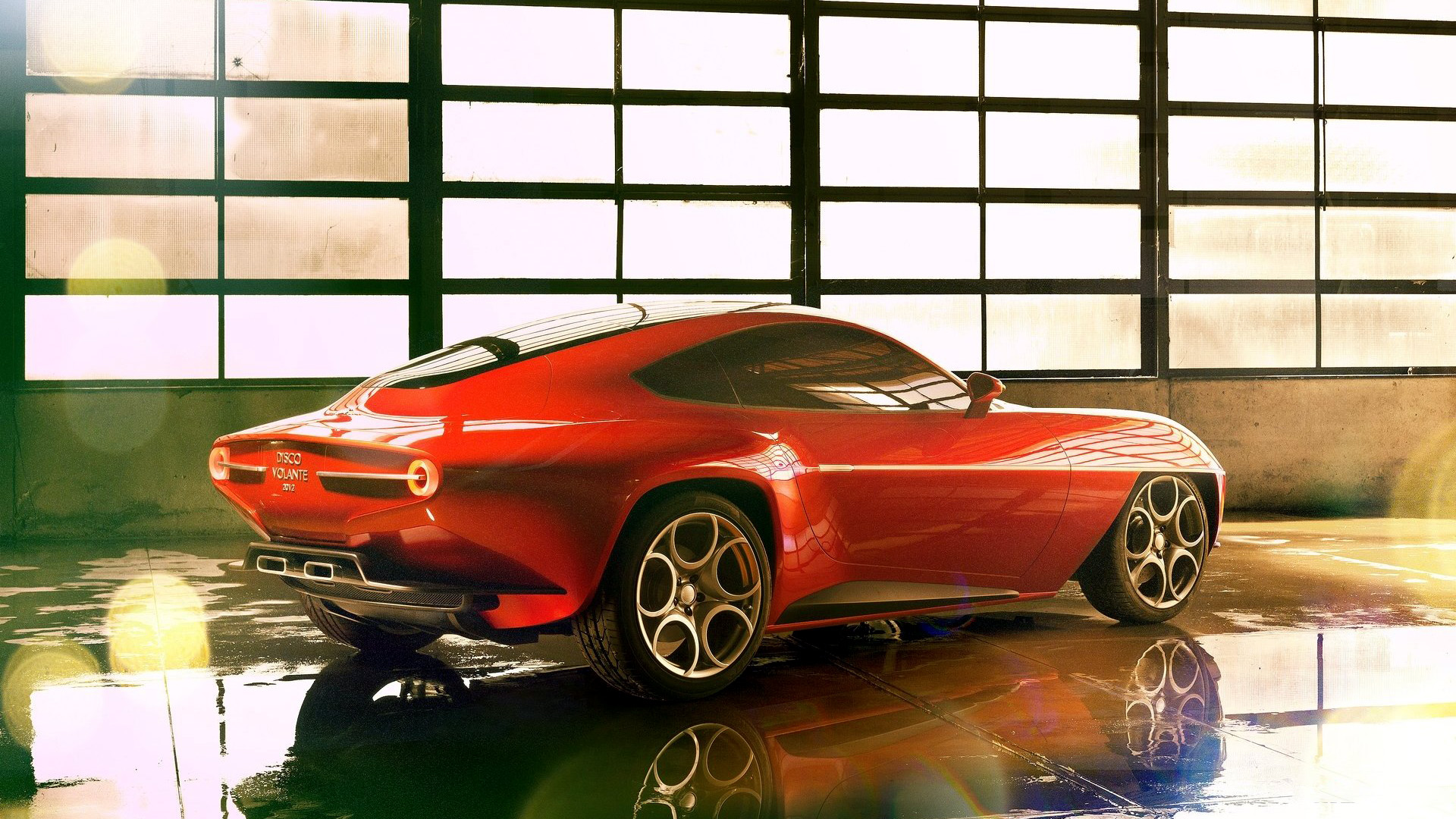  2012 Alfa Romeo Disco Volante Touring Wallpaper.