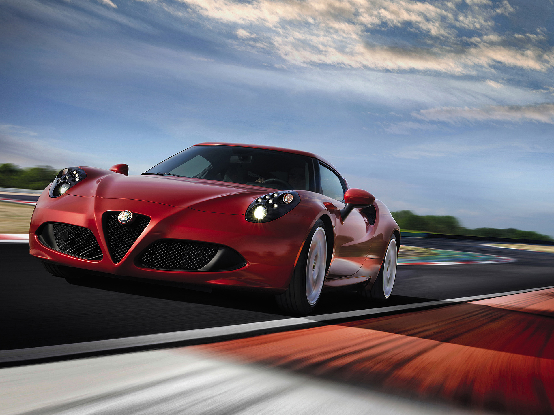  2014 Alfa Romeo 4C Wallpaper.