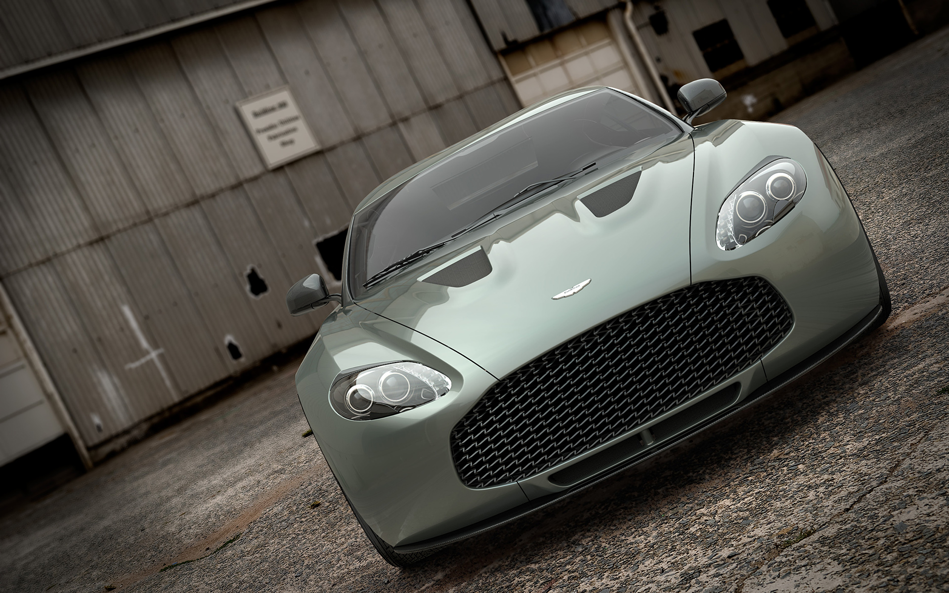  2011 Aston Martin V12 Zagato Wallpaper.