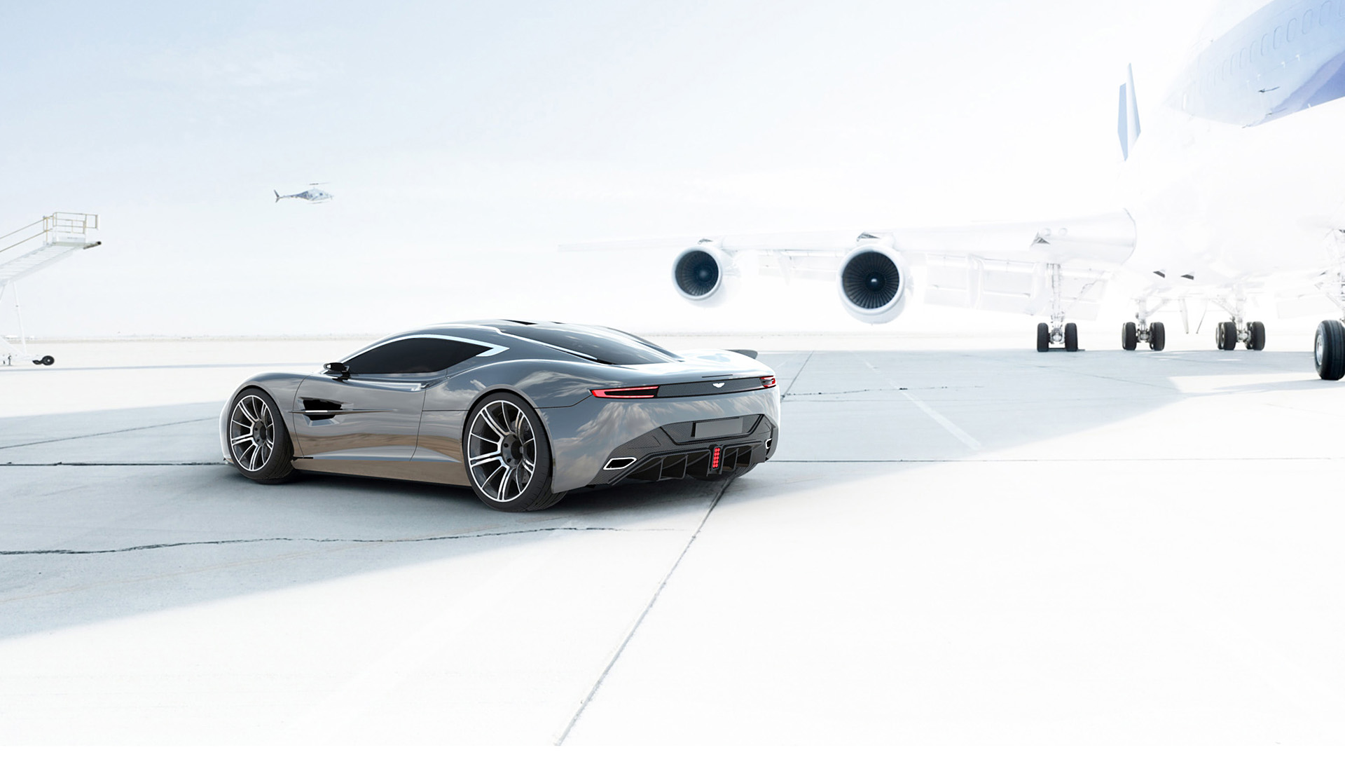  2013 Aston Martin DBC Concept by Samir Sadikhov Wallpaper.
