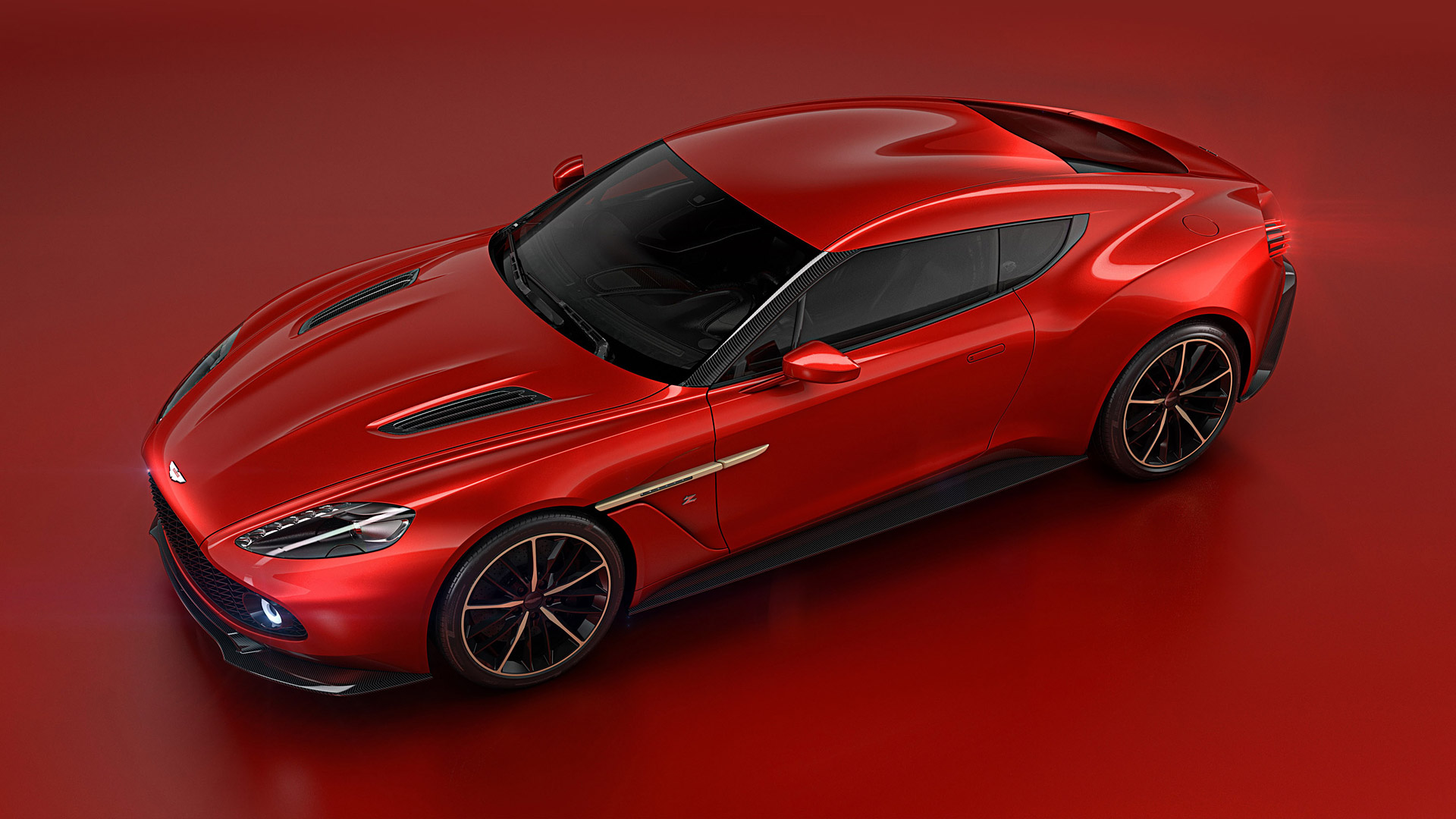 2016 Aston Martin Vanquish Zagato Concept= Wallpaper.