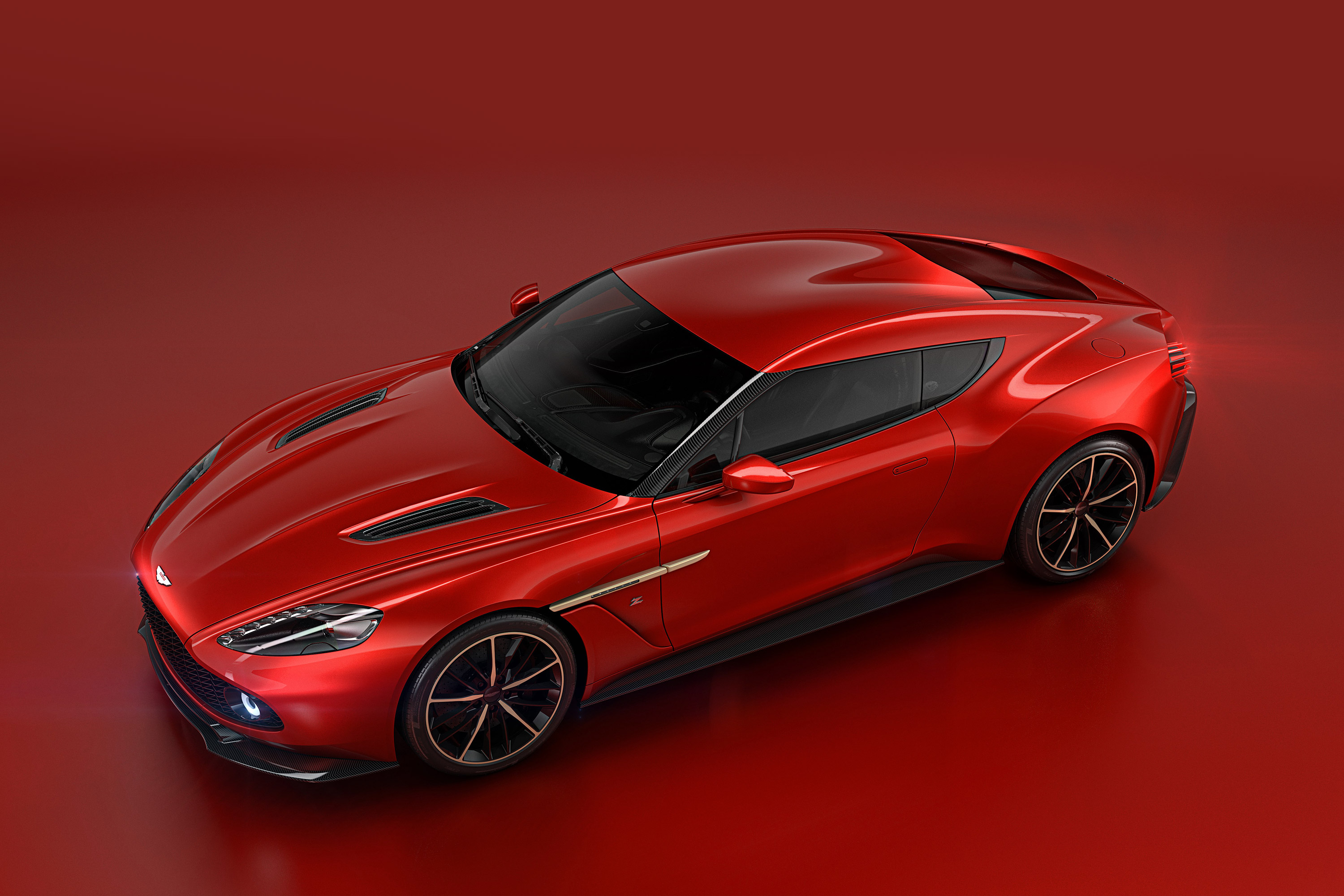  2016 Aston Martin Vanquish Zagato Concept= Wallpaper.