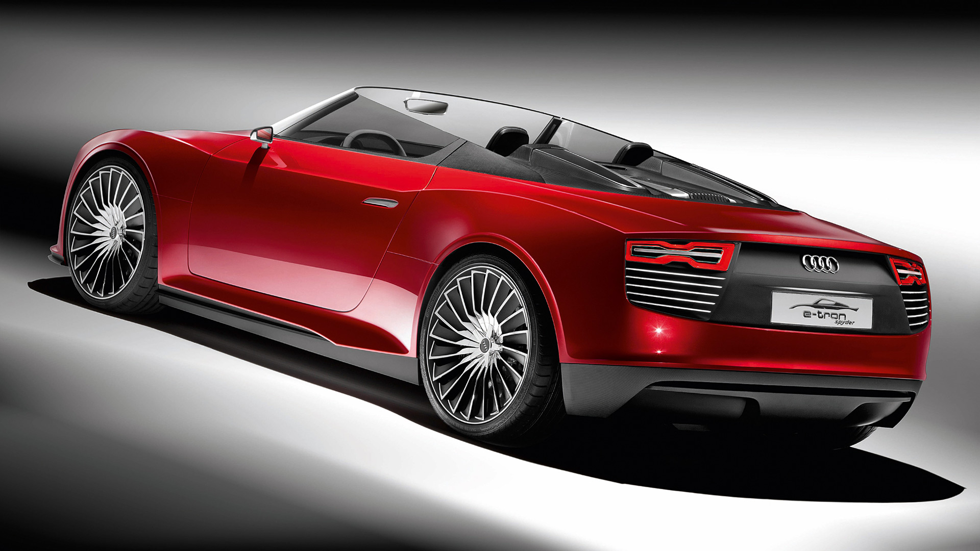  2010 Audi E-Tron Spyder Concept Wallpaper.