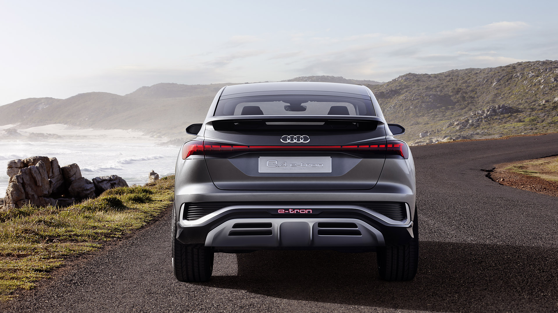 2020 Audi Q4 Sportback E-Tron Concept Wallpaper.