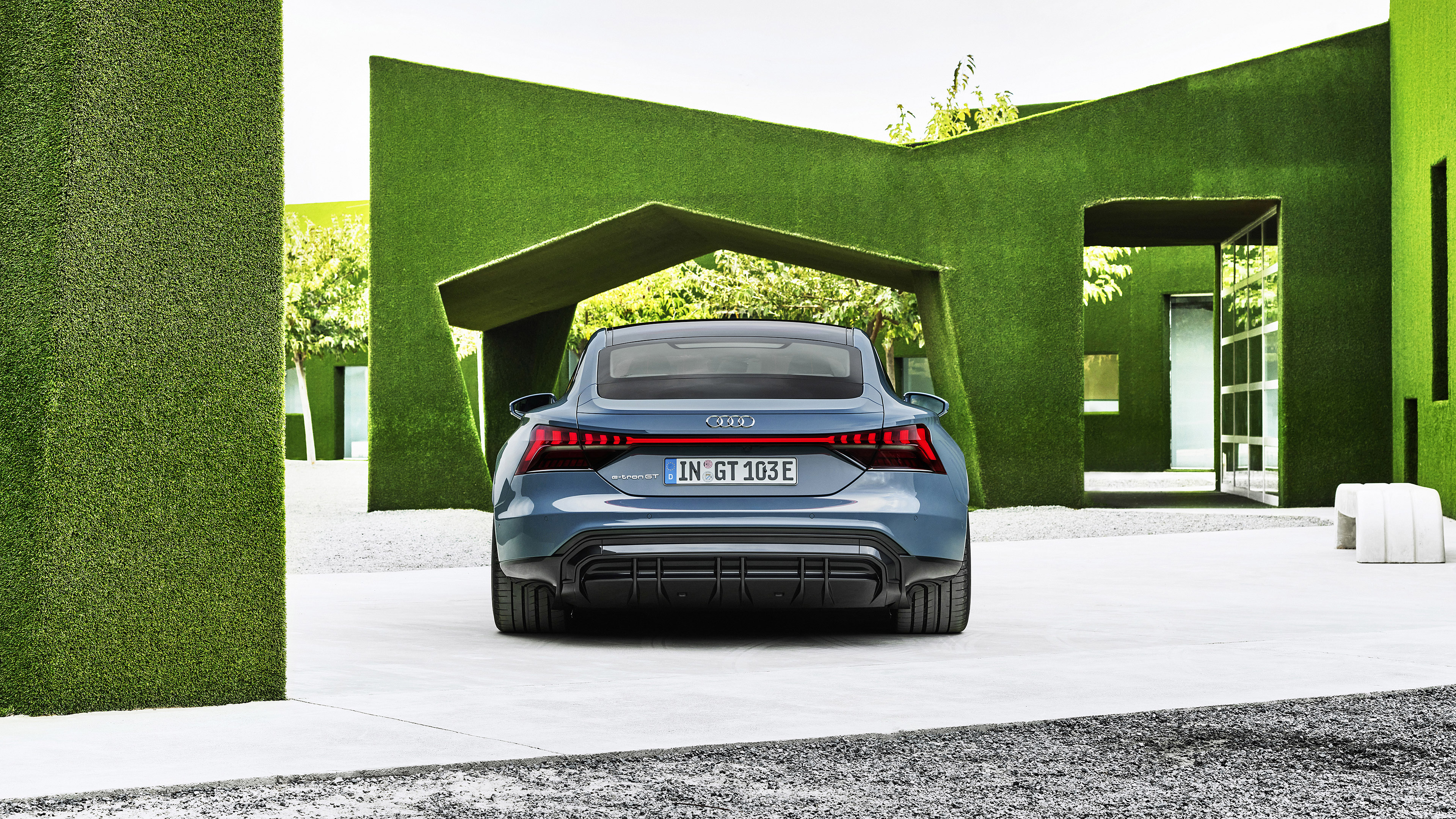  2022 Audi E-Tron GT Quattro Wallpaper.