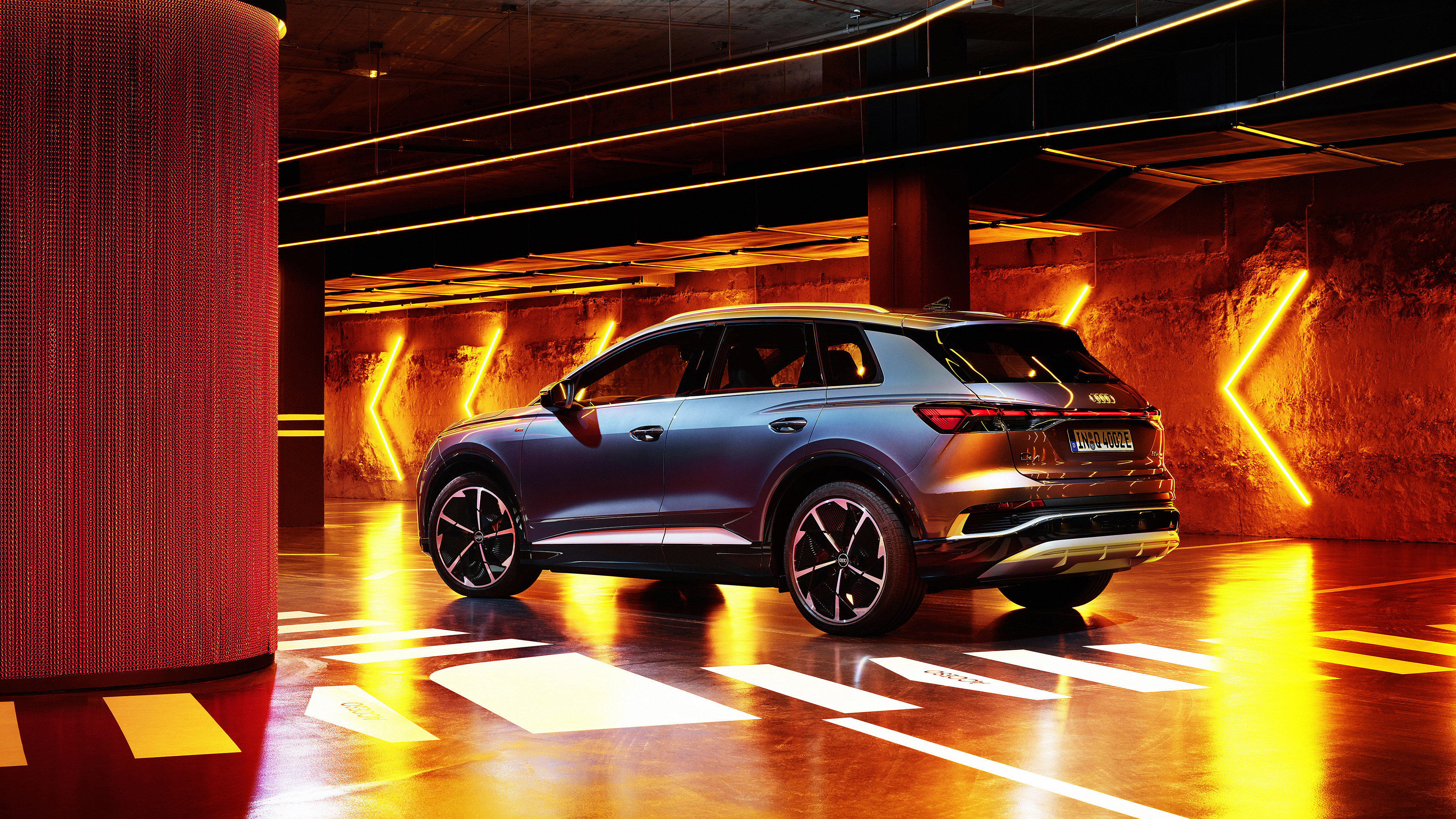  2022 Audi Q4 E-Tron Wallpaper.