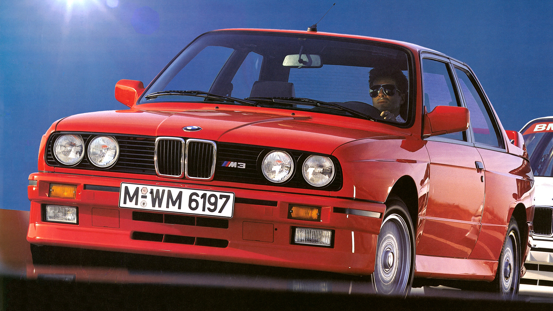  1987 BMW E30 M3 Wallpaper.