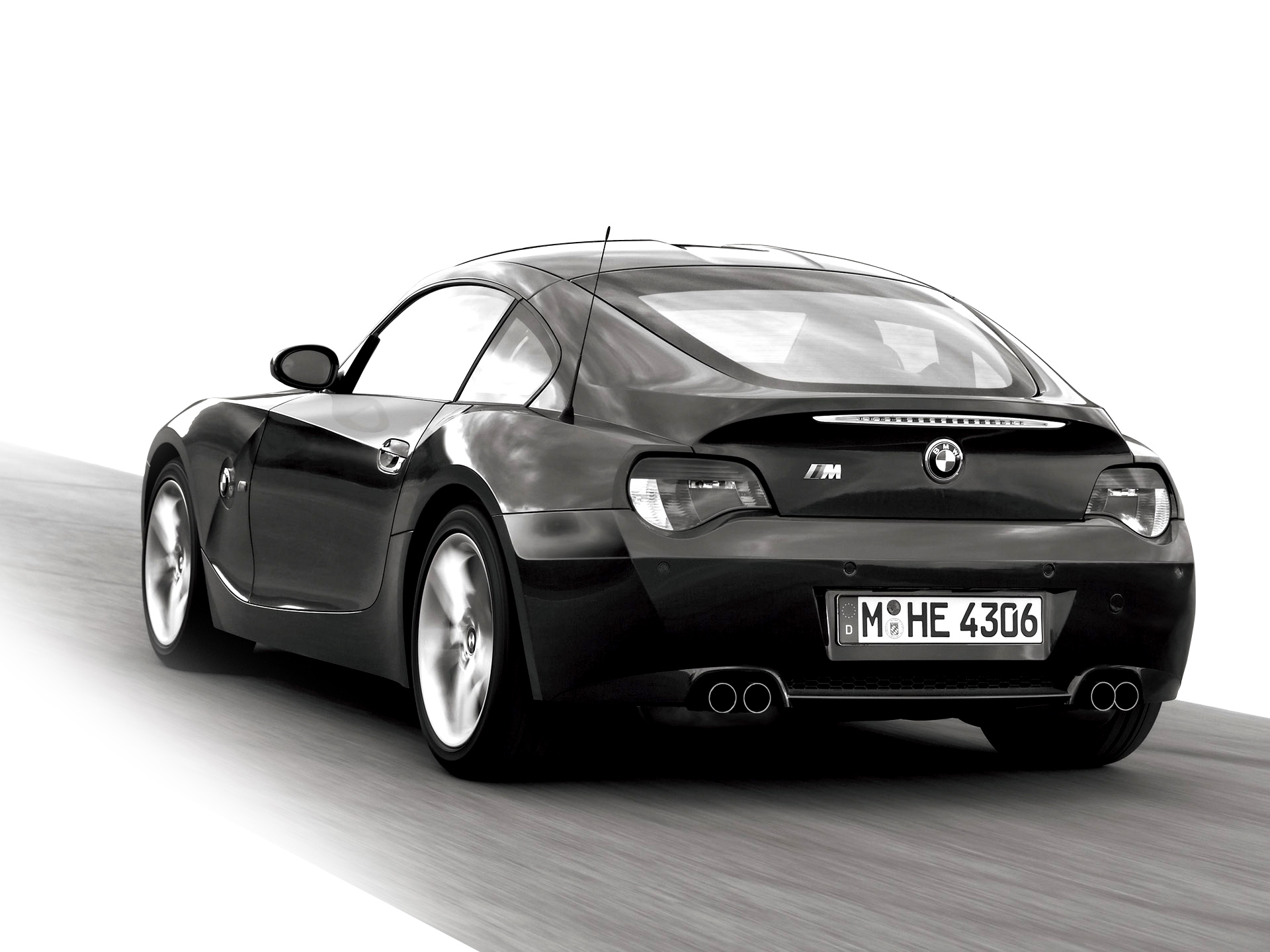  2006 BMW Z4 M Coupe Wallpaper.