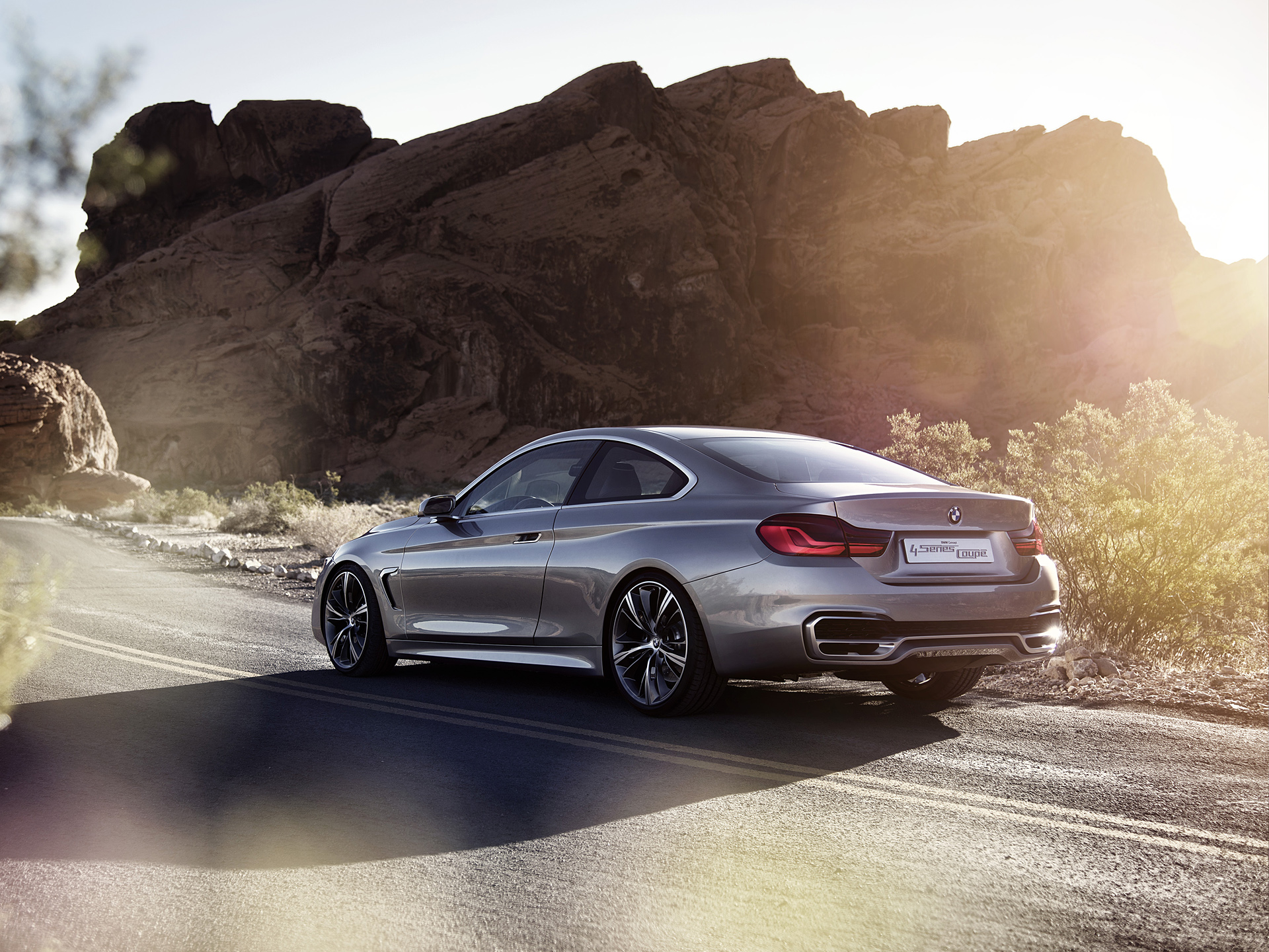  2013 BMW 4-Series Coupe Concept Wallpaper.