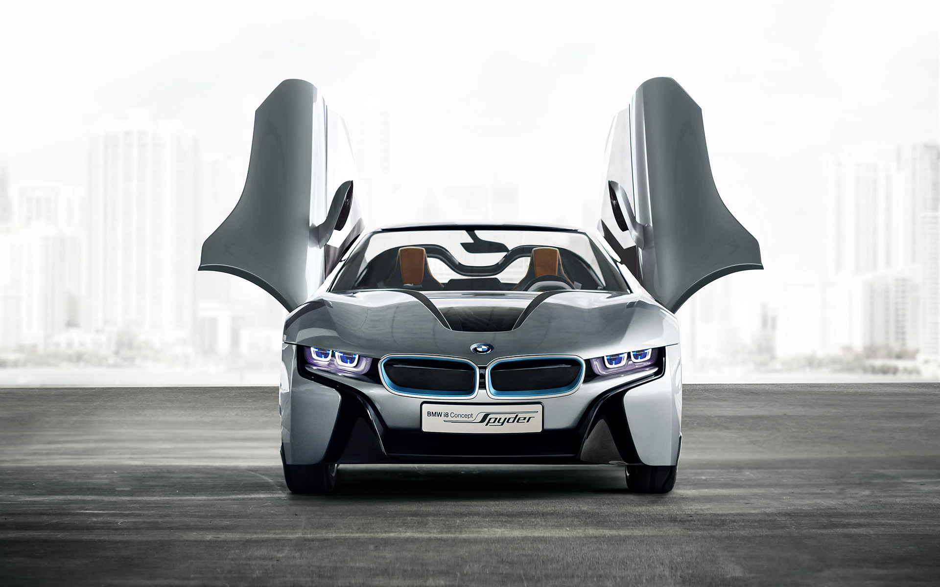  2013 BMW i8 Spyder Concept Wallpaper.