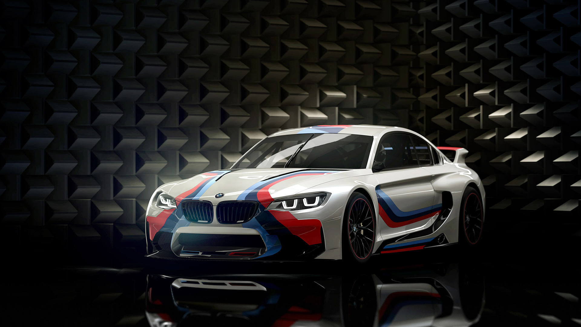  2014 BMW Vision Gran Turismo Wallpaper.
