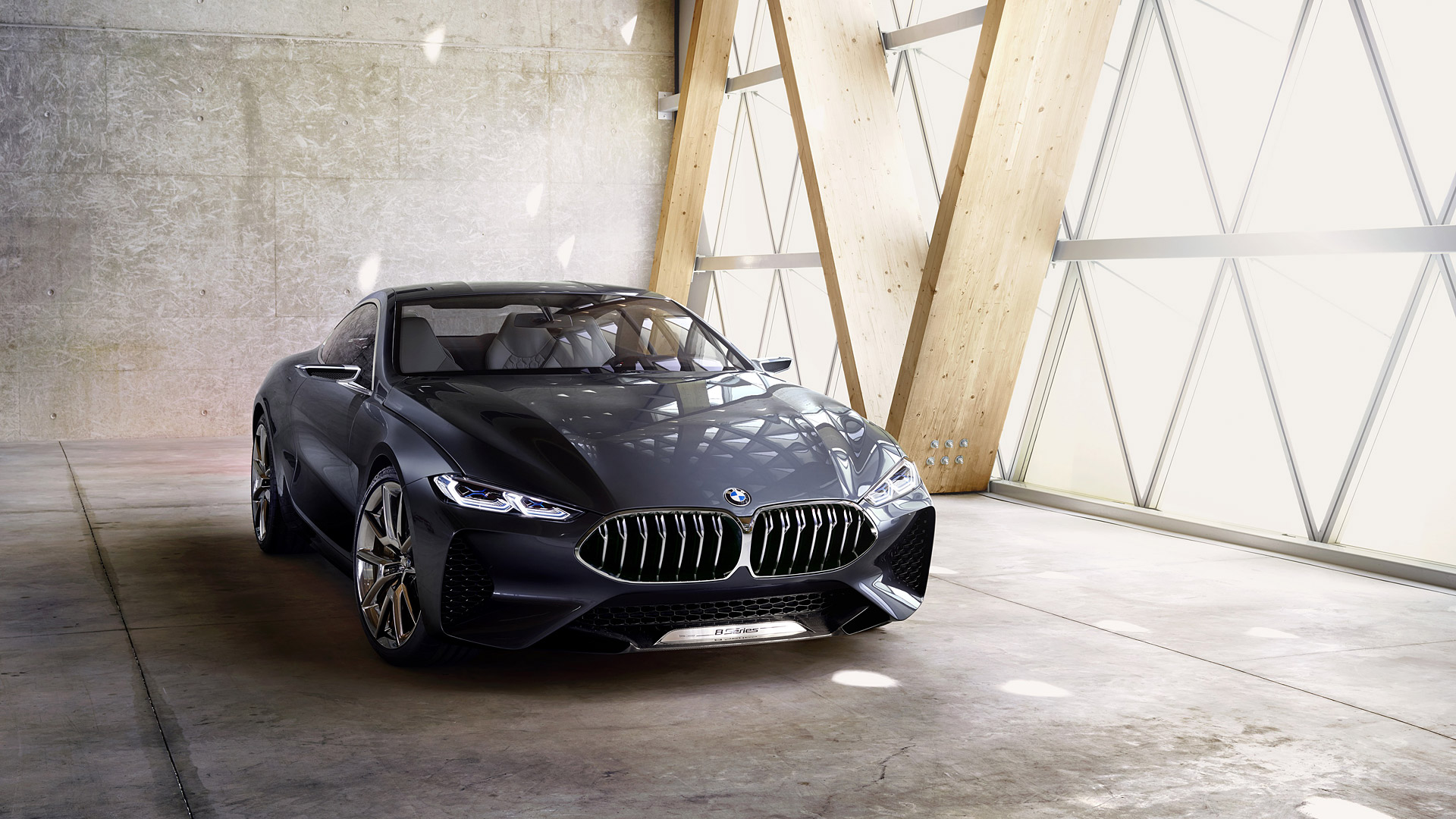  2017 BMW 8-Series Concept Wallpaper.