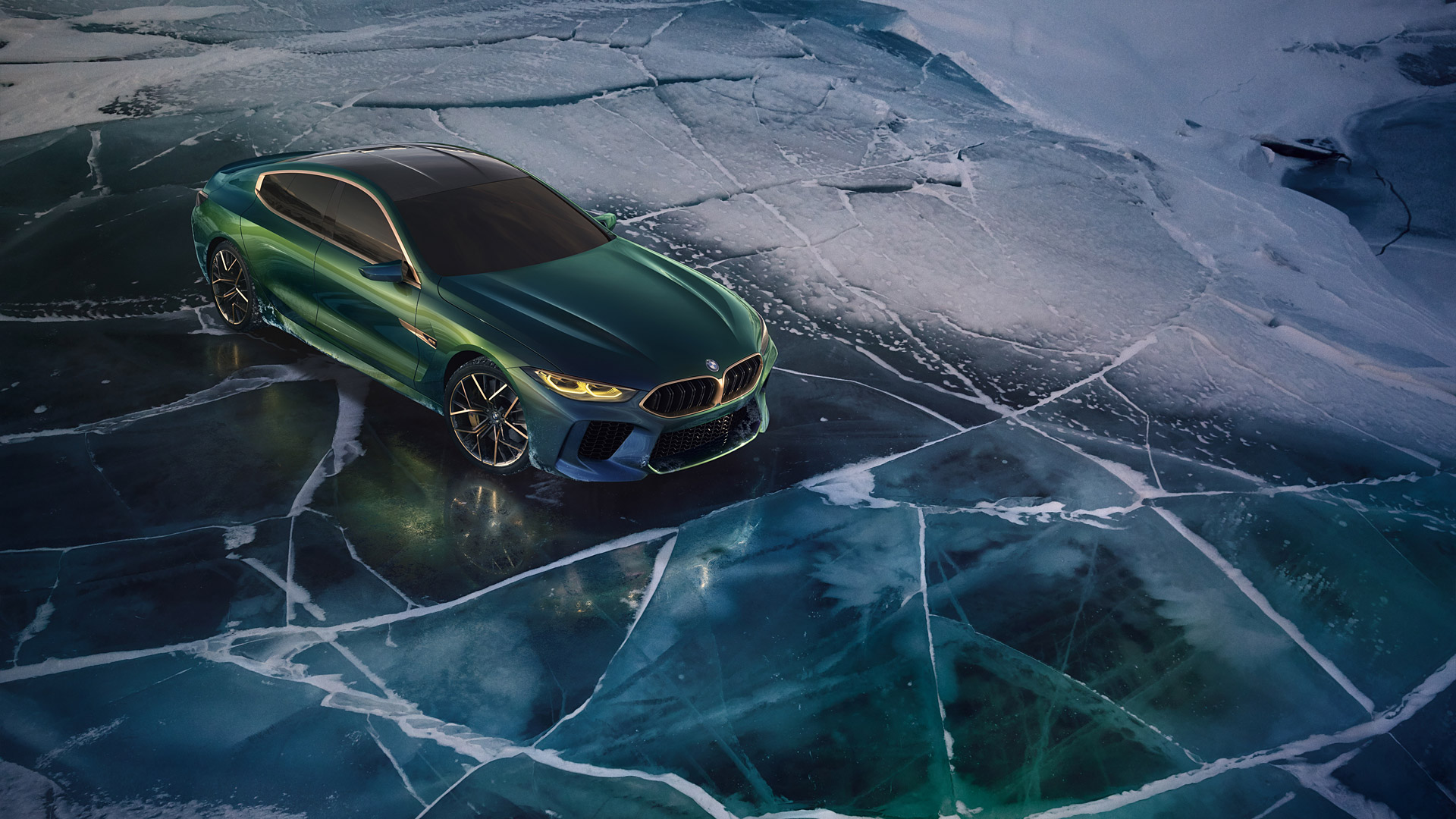  2018 BMW M8 Gran Coupe Concept Wallpaper.