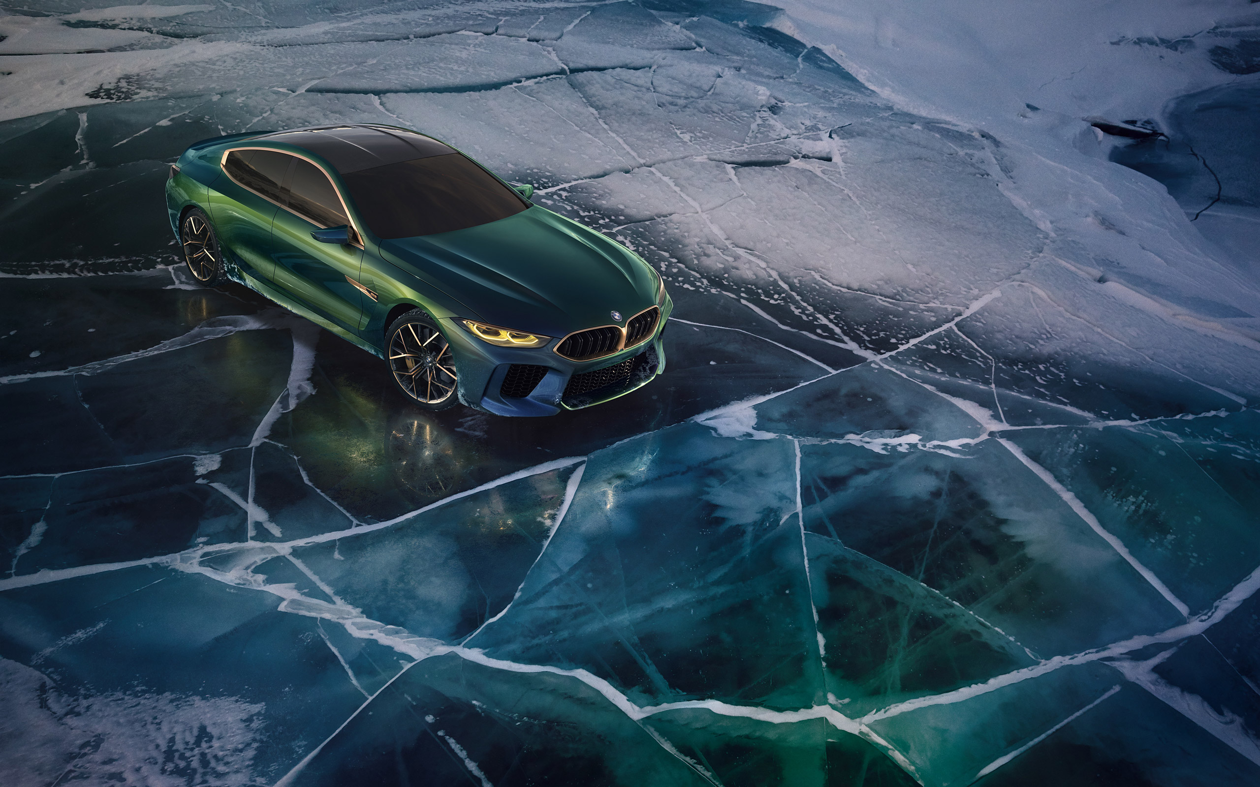  2018 BMW M8 Gran Coupe Concept Wallpaper.