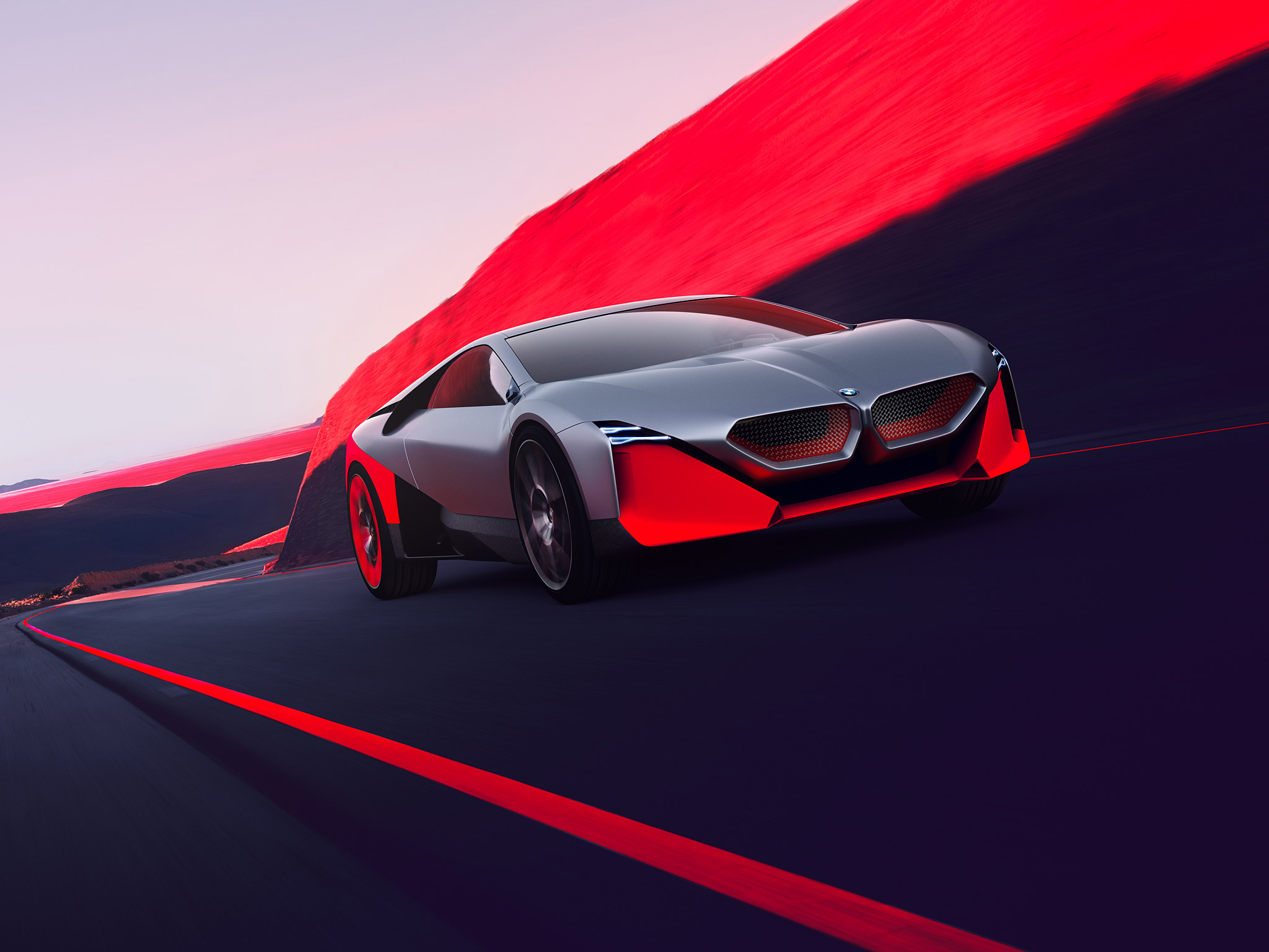  2019 BMW Vision M Next Concept Wallpaper.
