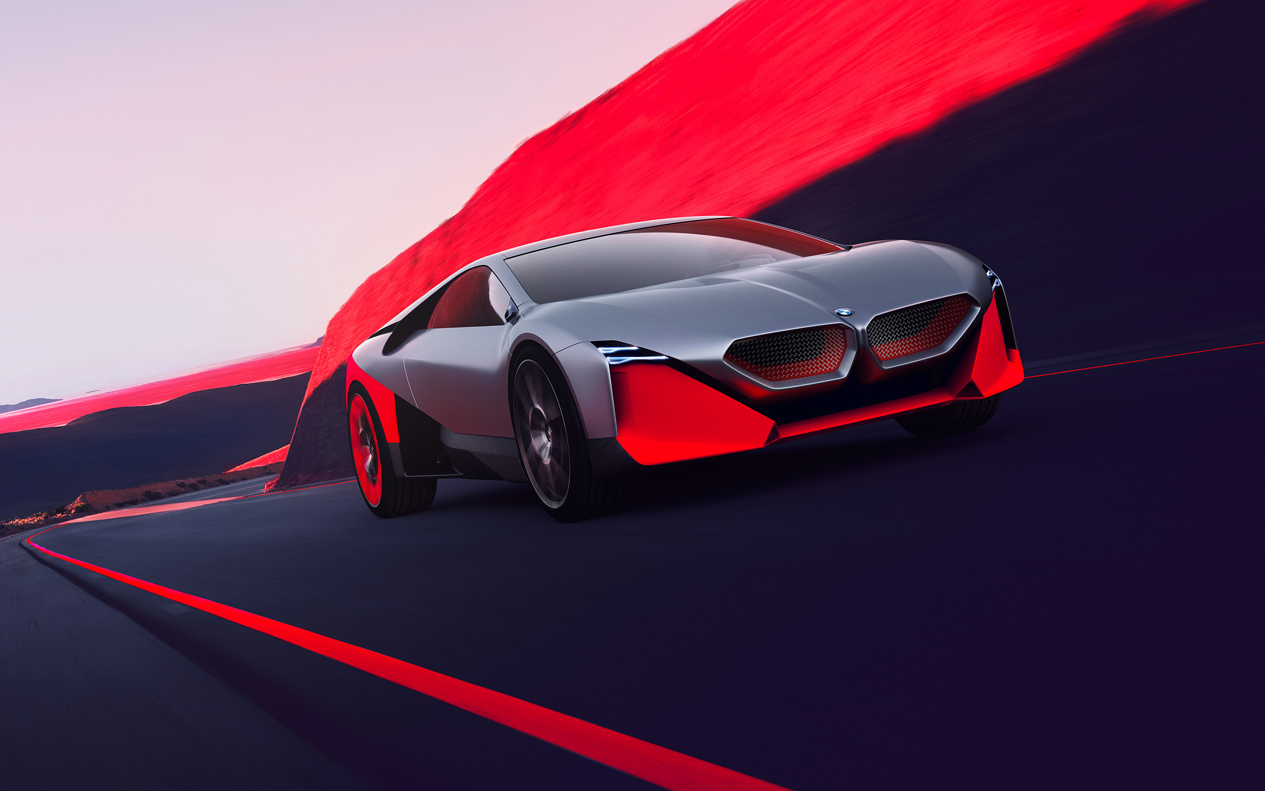  2019 BMW Vision M Next Concept Wallpaper.