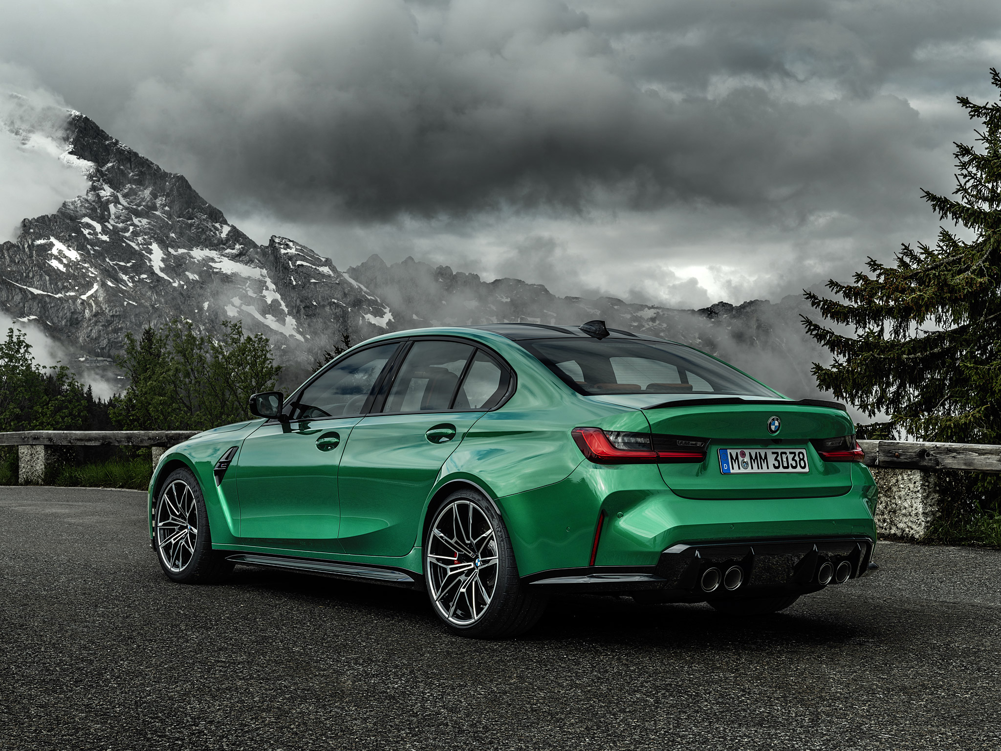 2021 BMW M3 Competition Wallpaper.