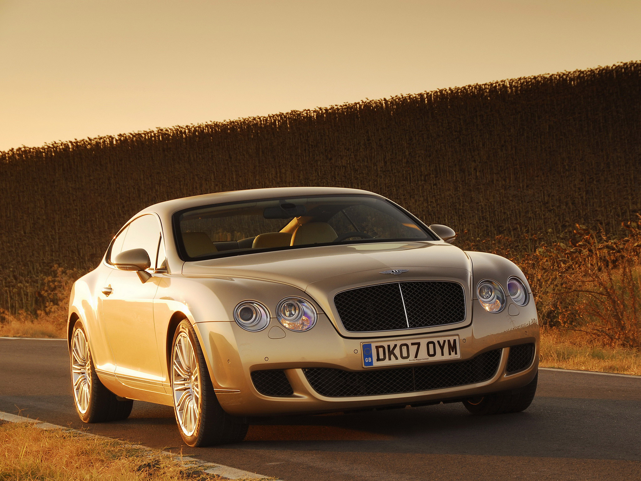  2007 Bentley Continental GT Speed Wallpaper.
