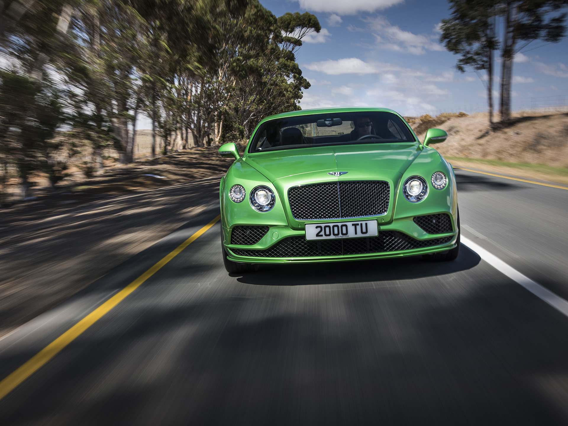  2016 Bentley Continental GT Speed Wallpaper.