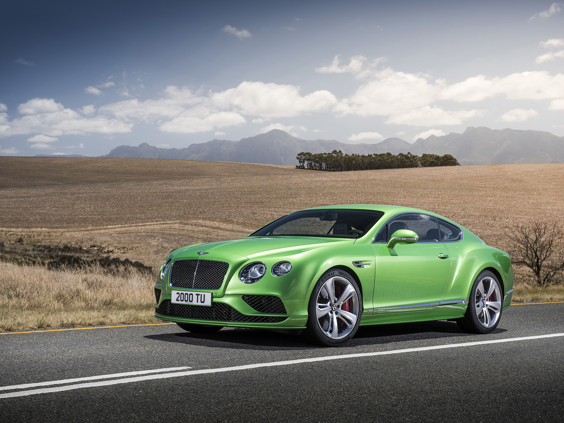  2016 Bentley Continental GT Speed Wallpaper.