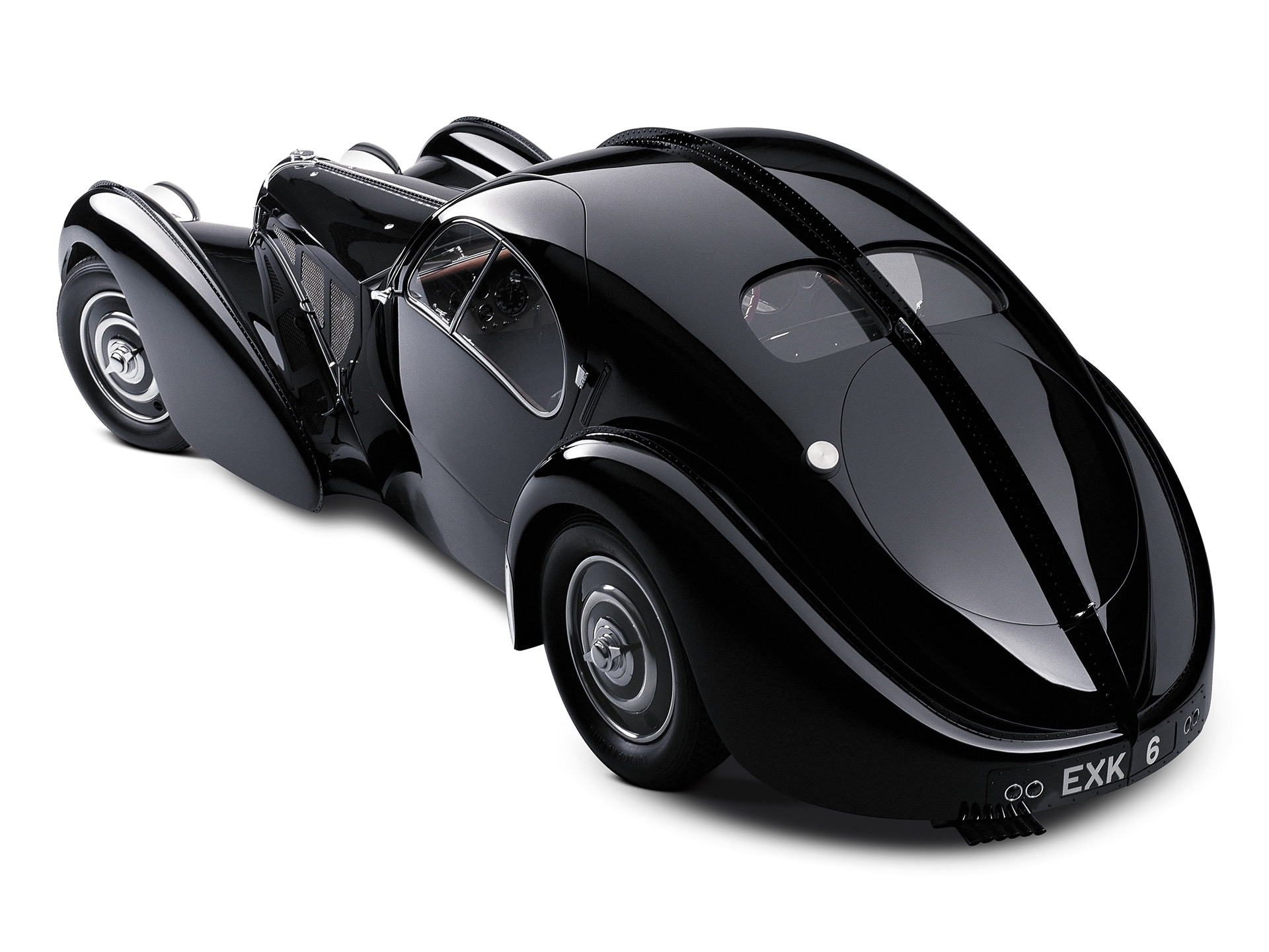  1936 Bugatti Type 57SC Atlantic Coupe Wallpaper.