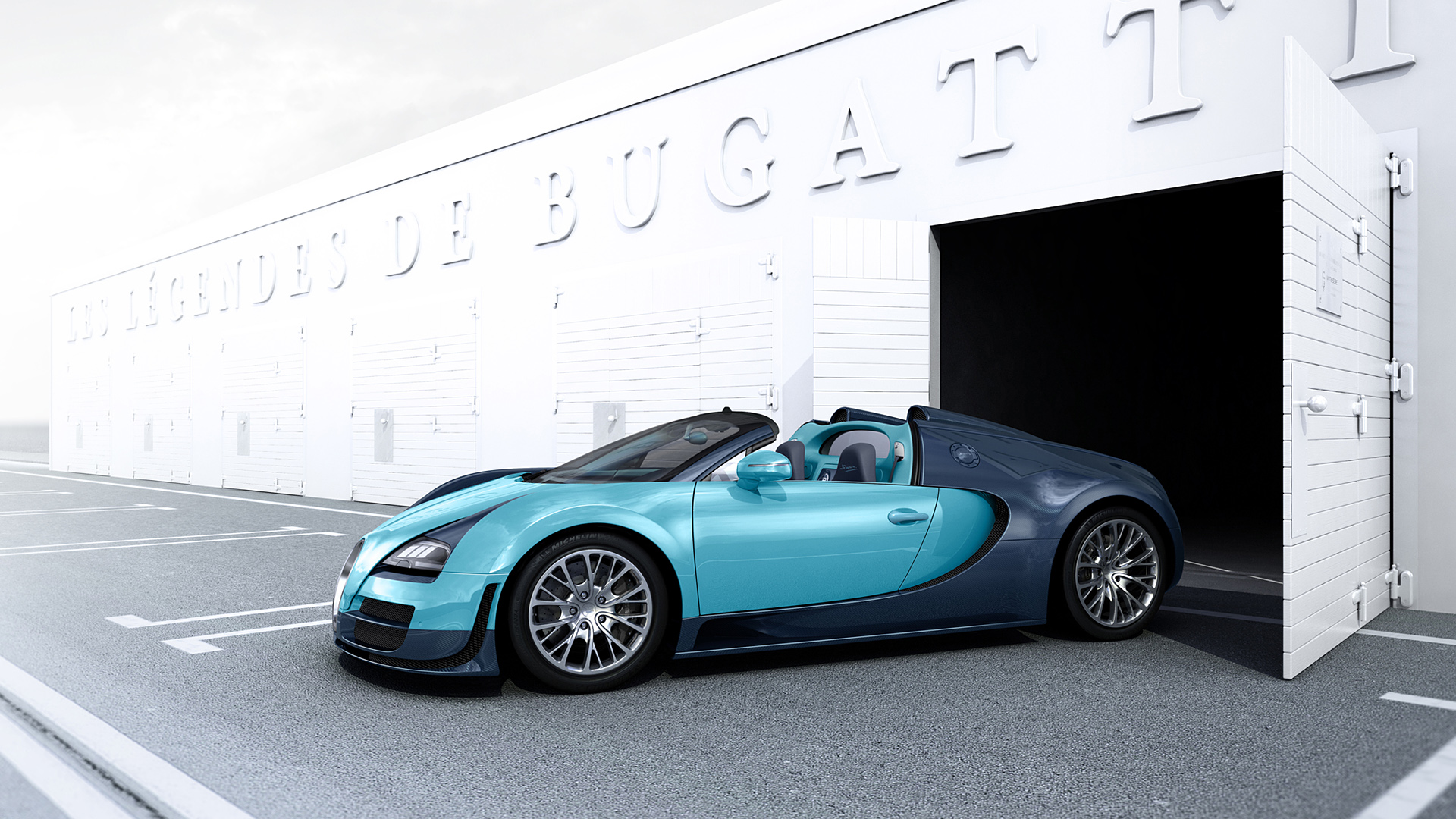 2013 Bugatti Veyron Jean-Pierre Wimille Wallpaper.