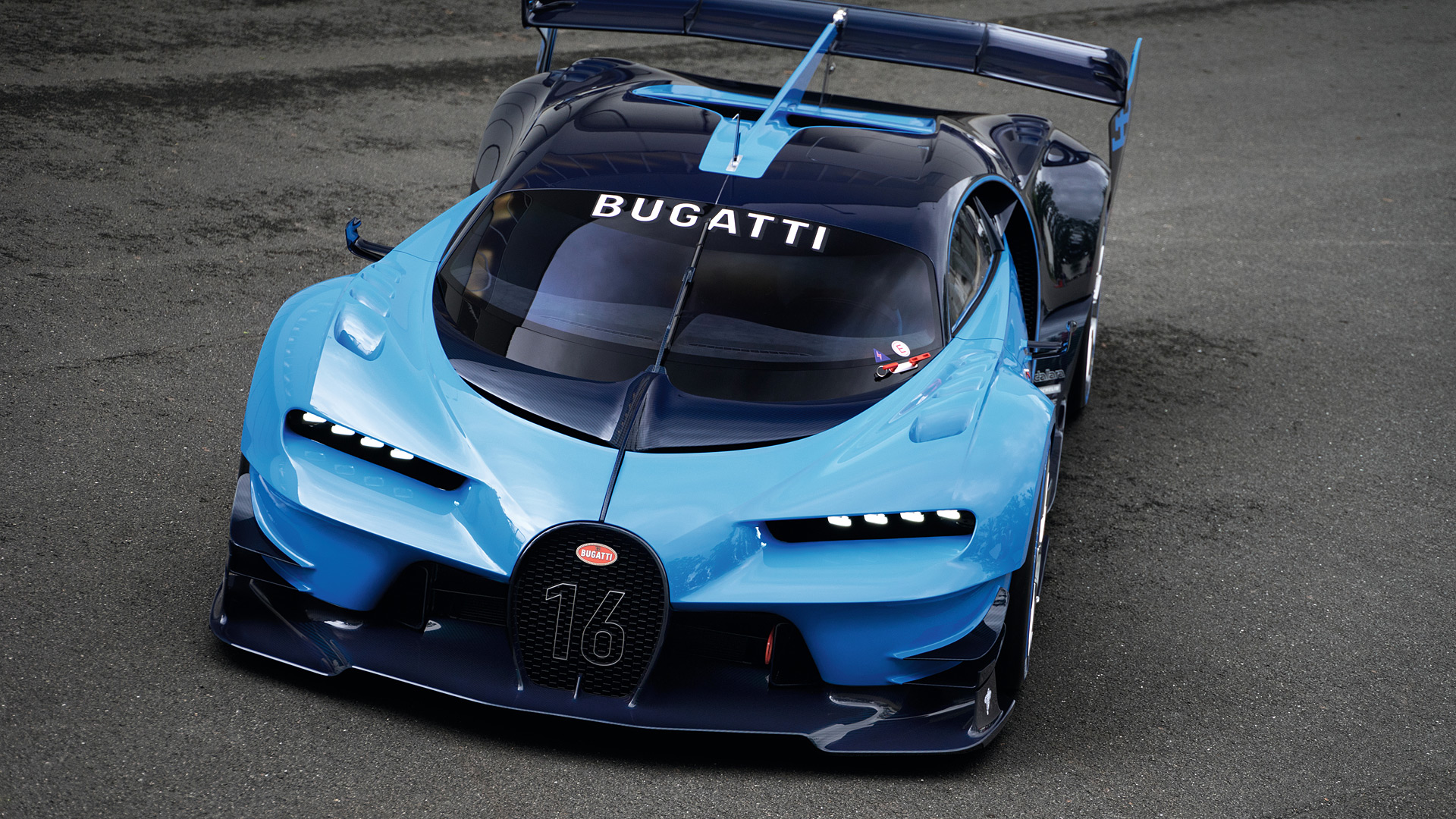  2015 Bugatti Vision Gran Turismo Concept Wallpaper.