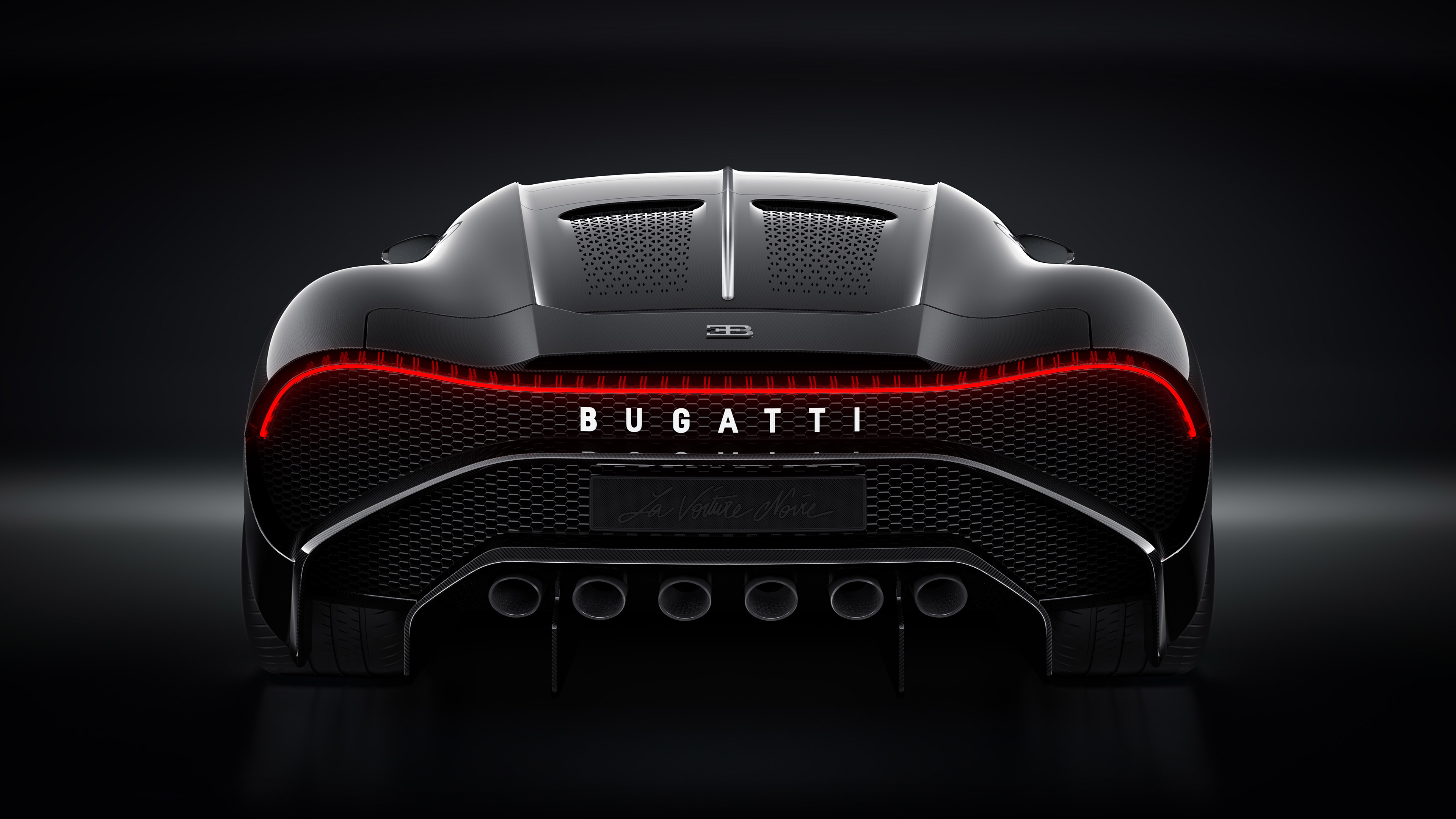  2019 Bugatti La Voiture Noire Wallpaper.