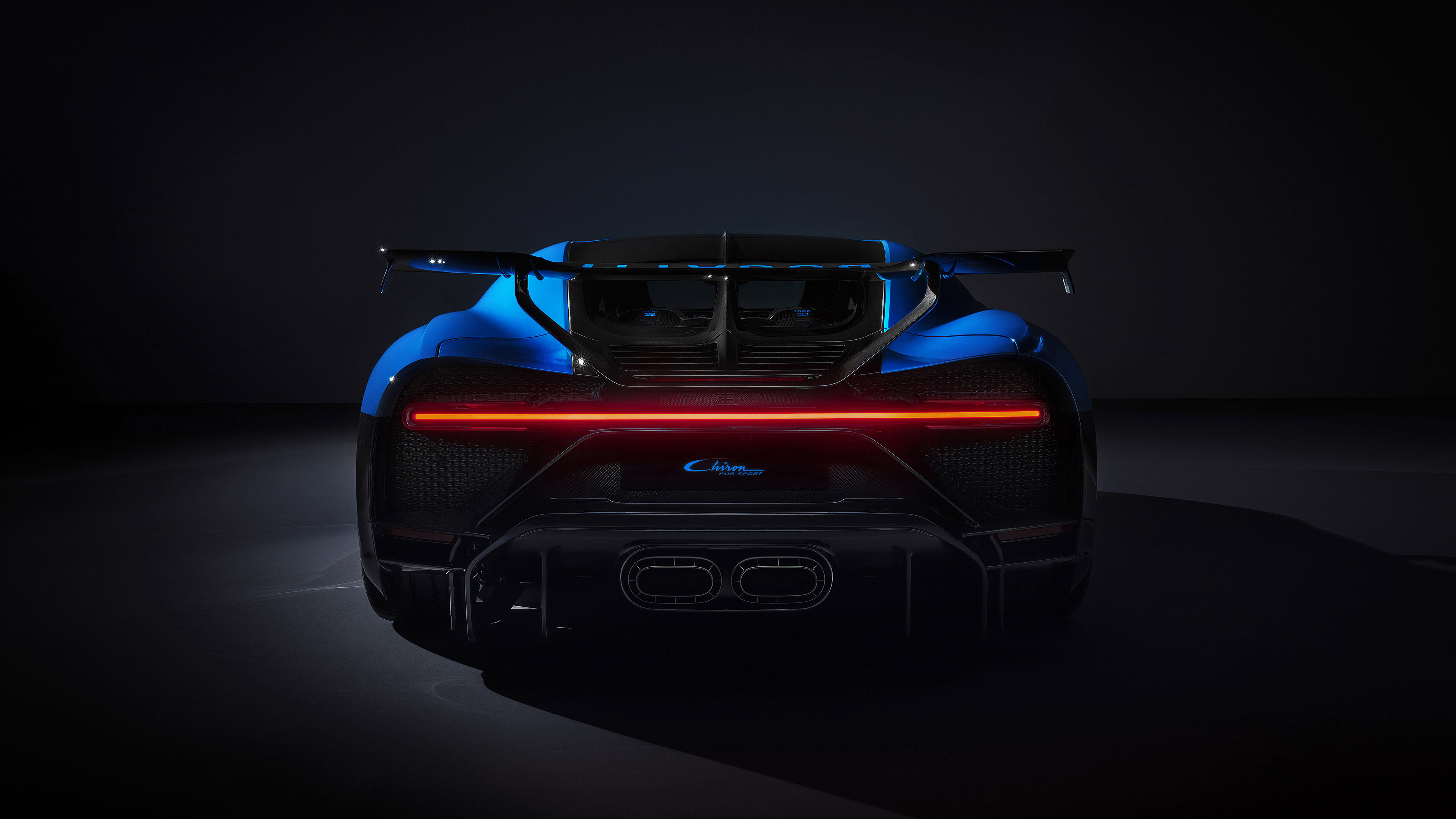  2021 Bugatti Chiron Pur Sport Wallpaper.