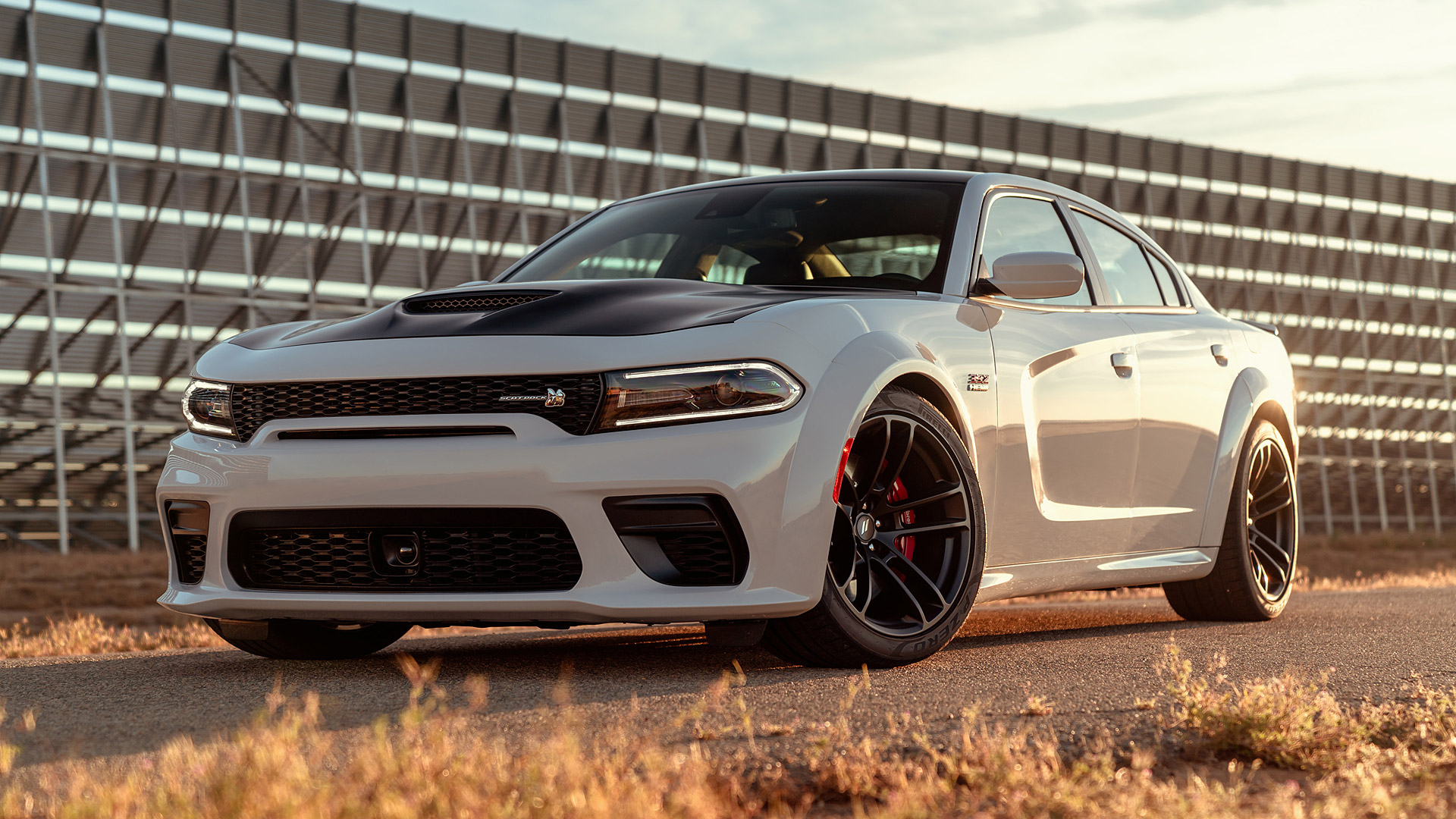  2020 Dodge Charger Scat Pack Widebody Wallpaper.