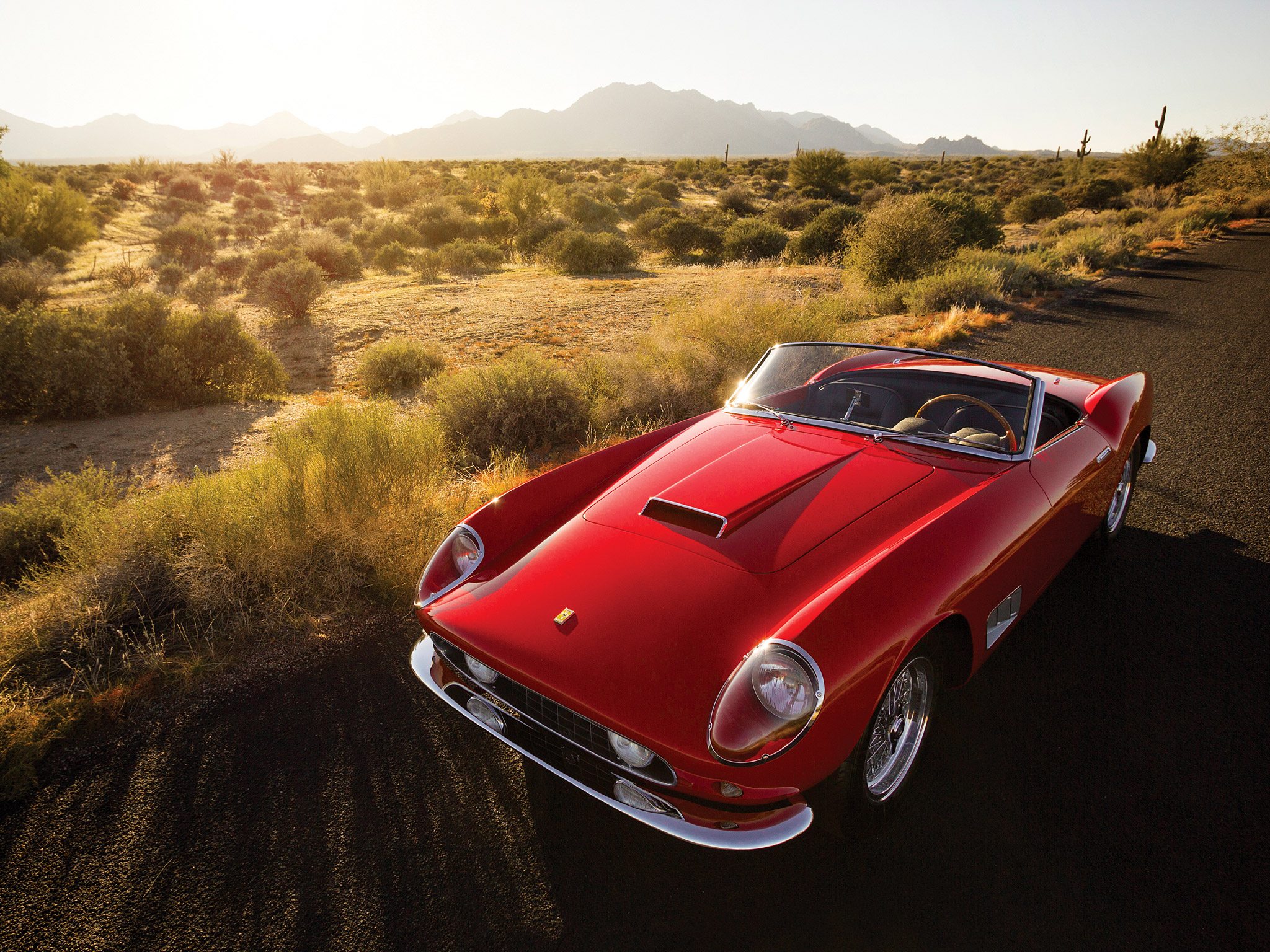  1963 Ferrari 250 GT California Spyder Wallpaper.