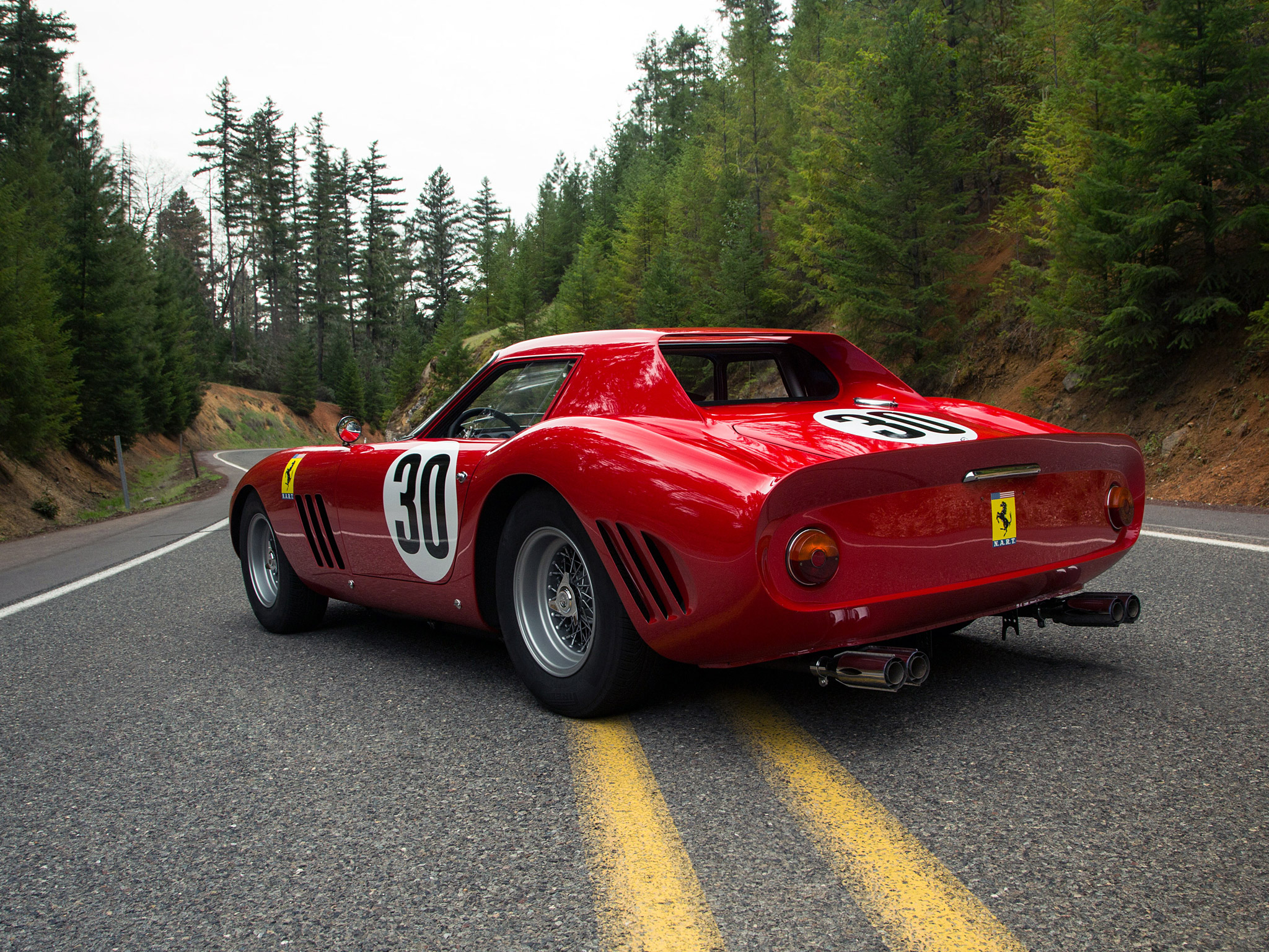  1964 Ferrari 250 GTO Wallpaper.