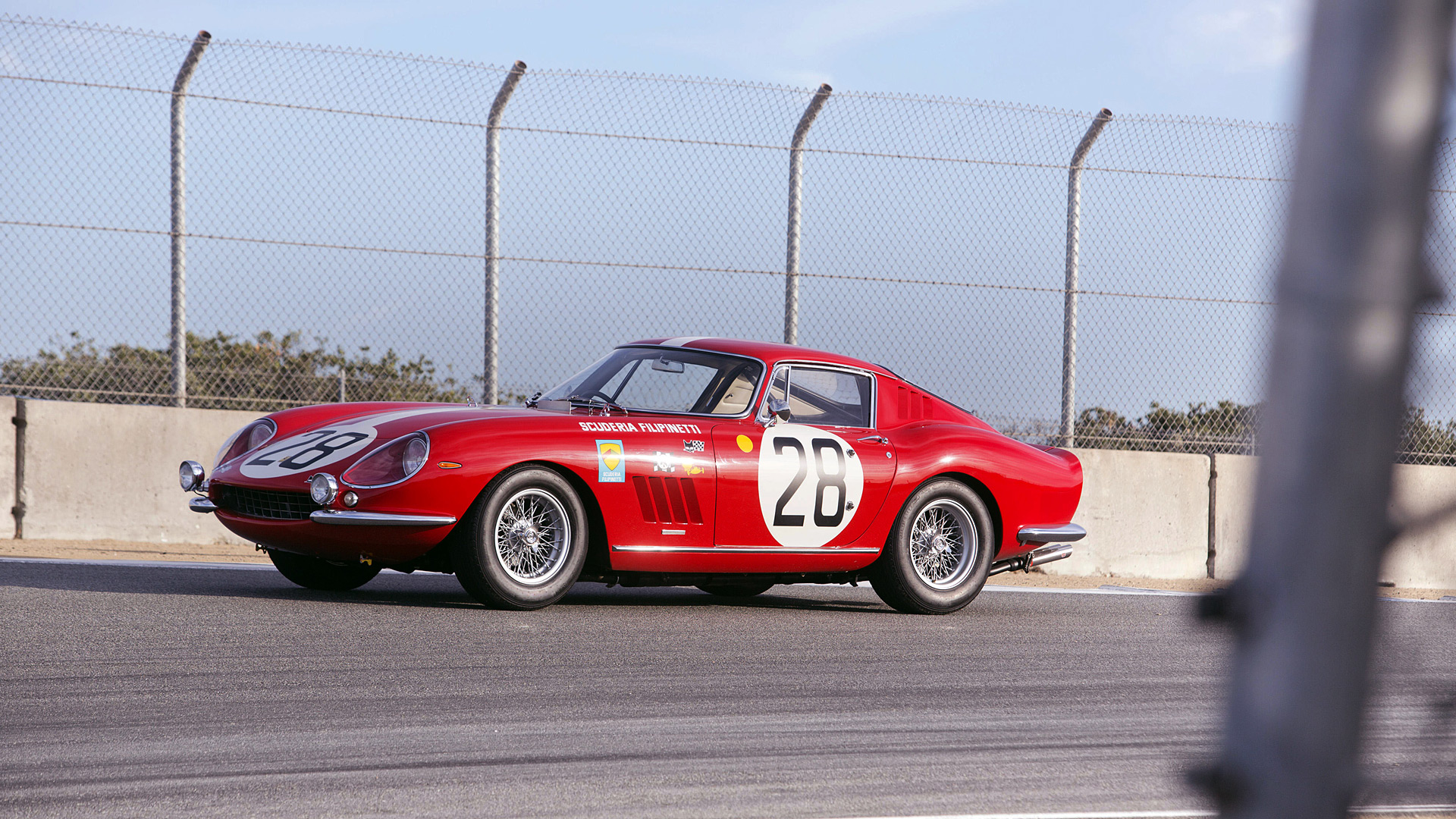  1966 Ferrari 275 GTB Competizione Wallpaper.