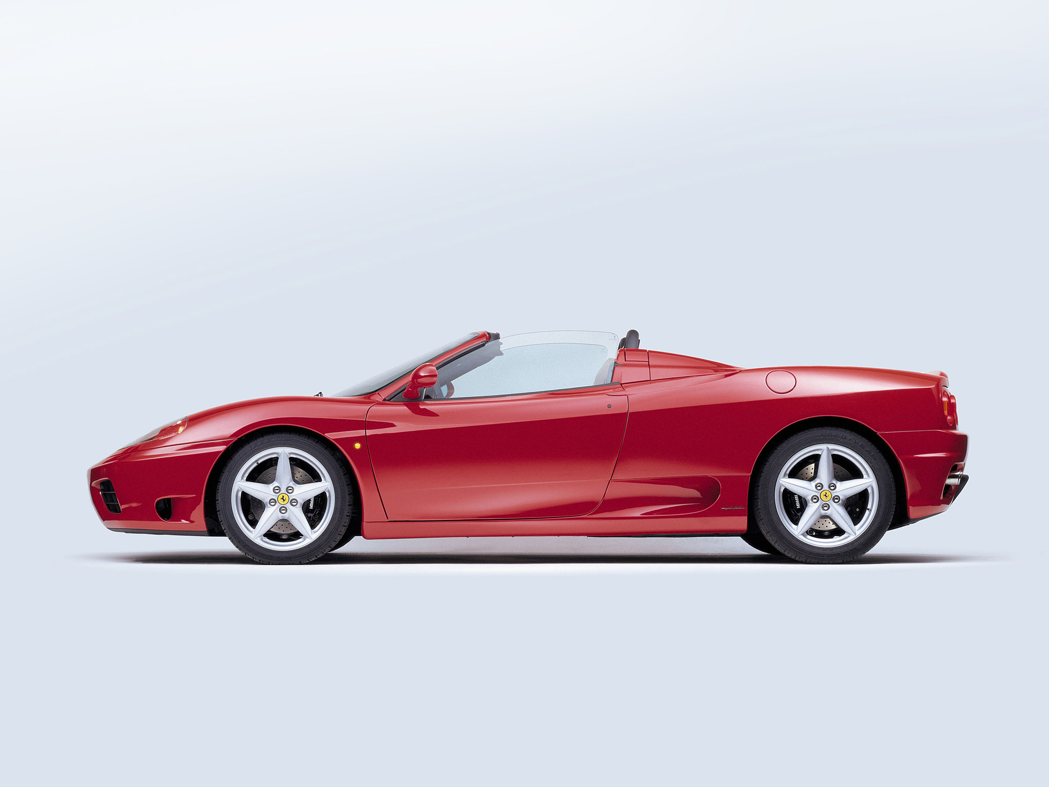  2001 Ferrari 360 Spider Wallpaper.