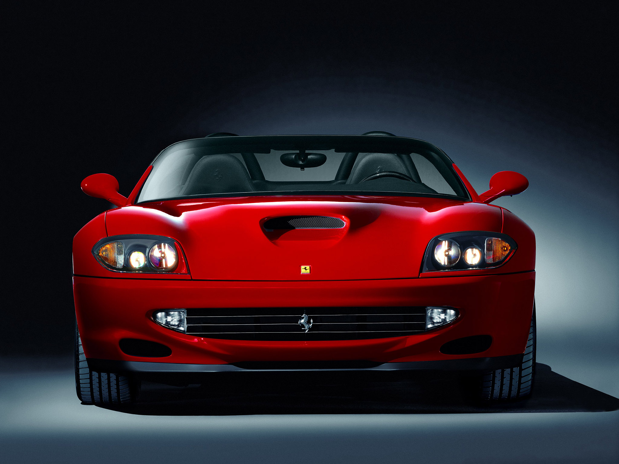  2001 Ferrari 550 Barchetta Wallpaper.